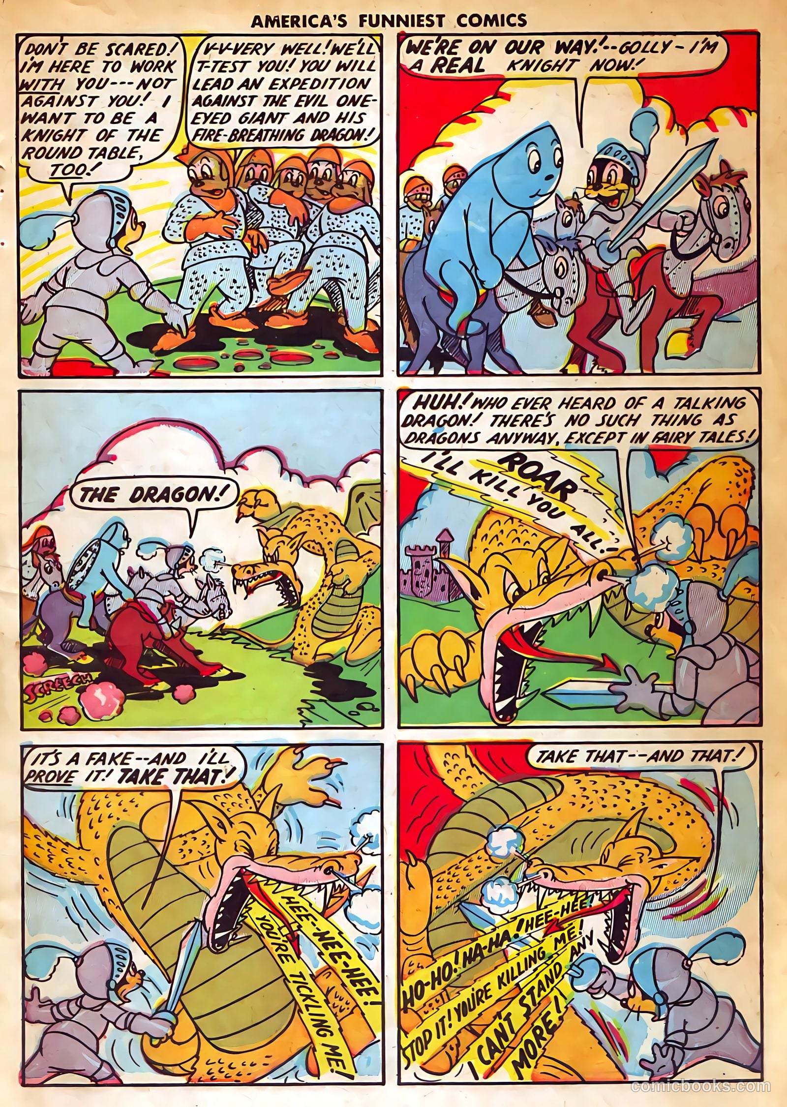 America's Funniest Comics #1 — page 7 of 80