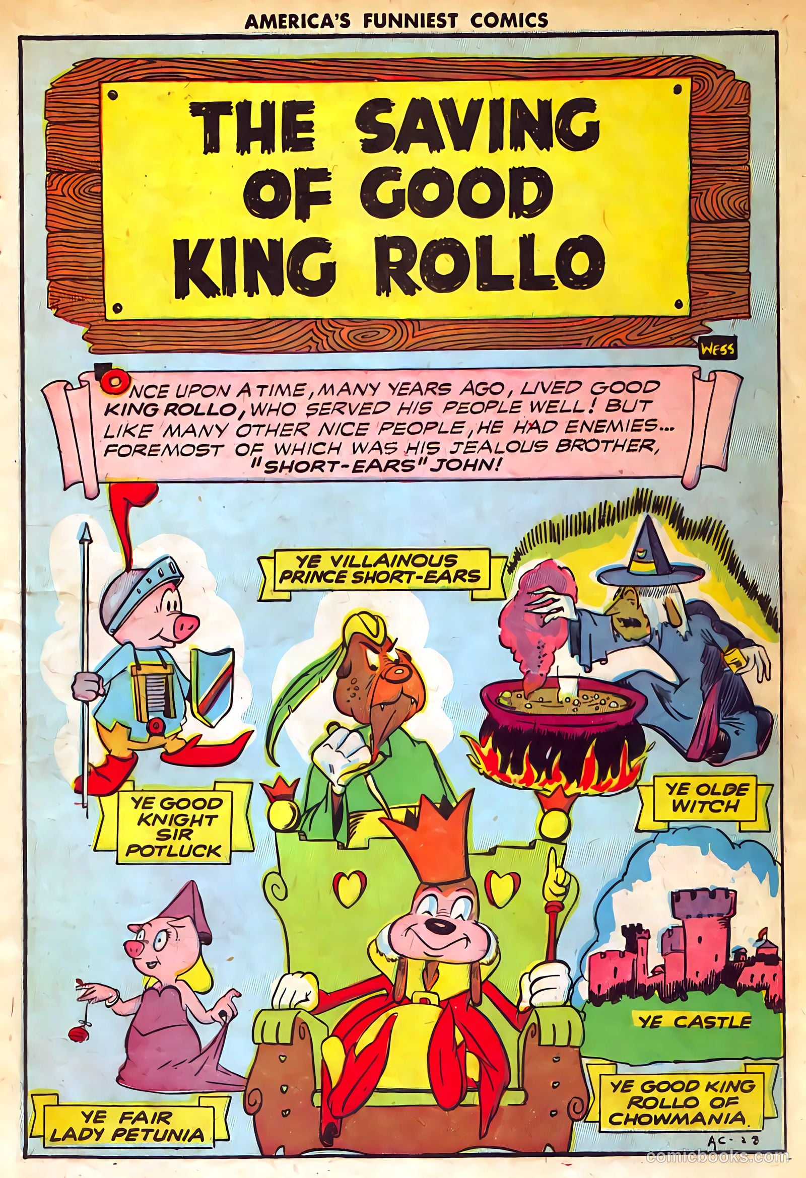 America's Funniest Comics #1 — page 17 of 80