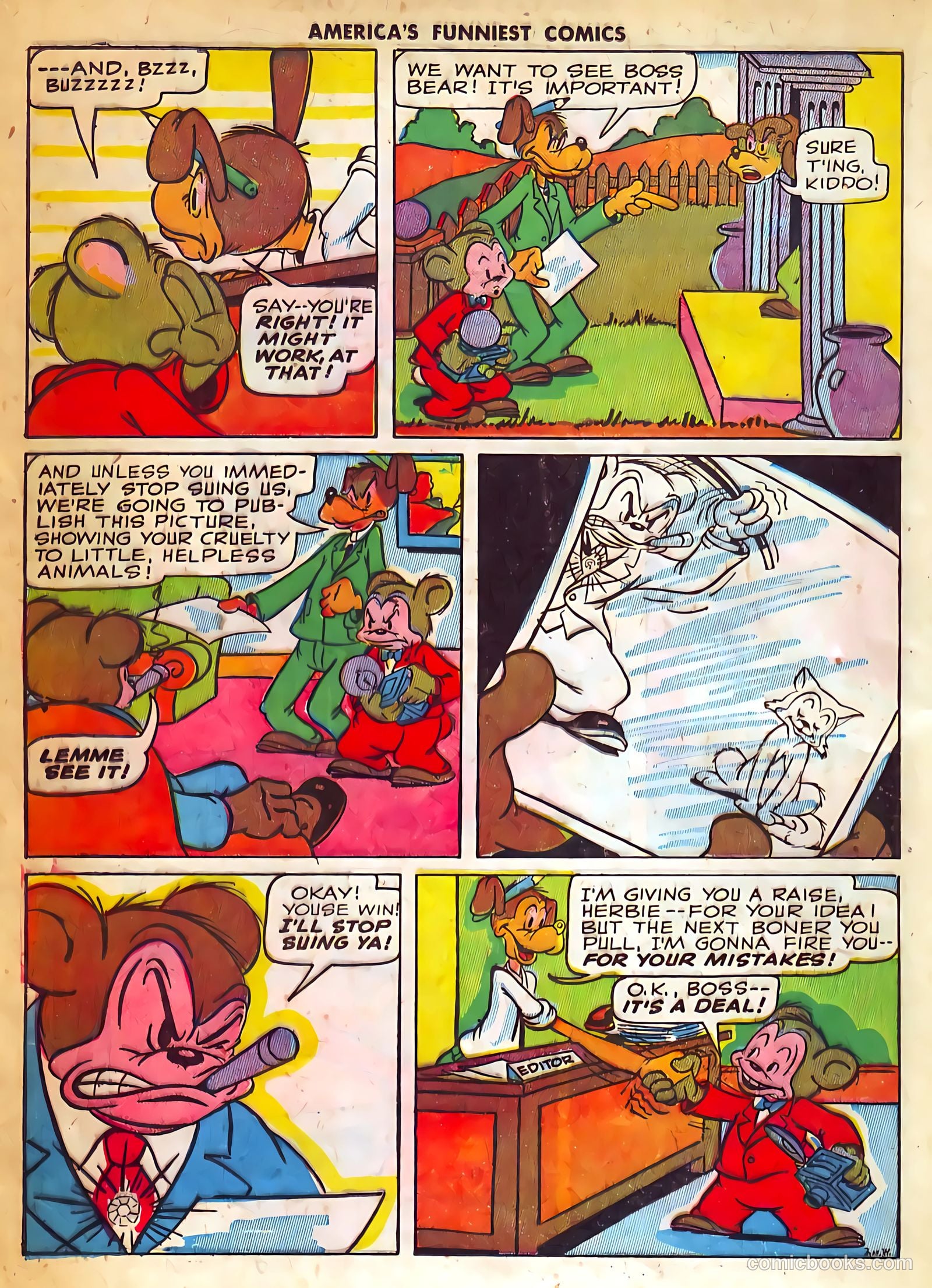 America's Funniest Comics #1 — page 56 of 80