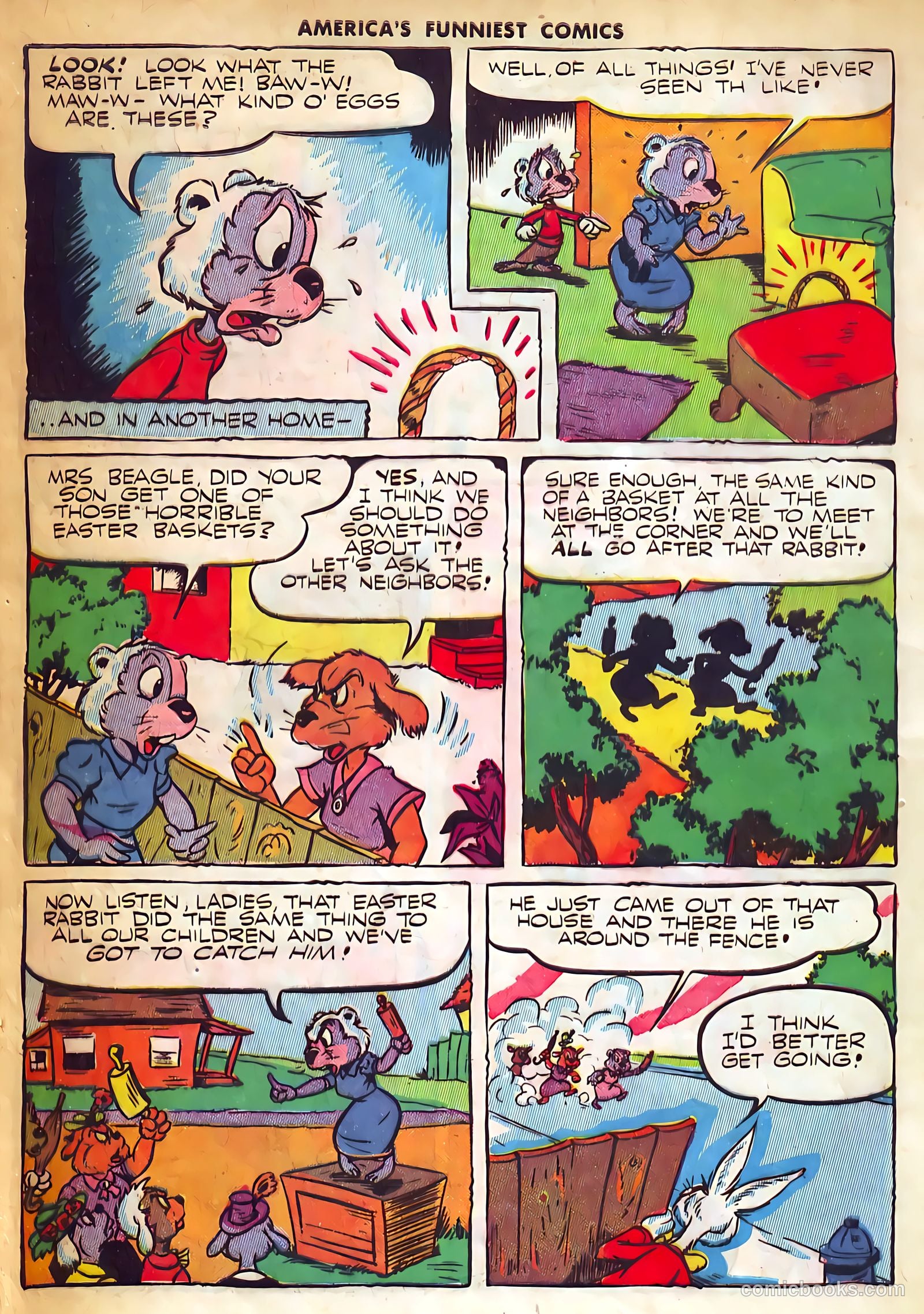 America's Funniest Comics #1 — page 64 of 80