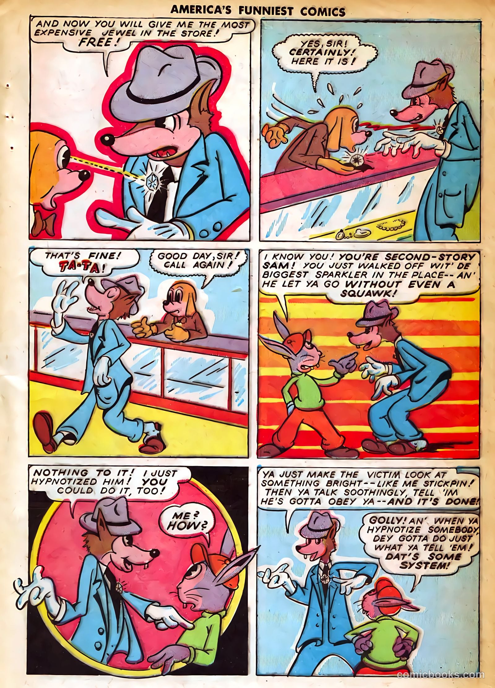America's Funniest Comics #1 — page 67 of 80