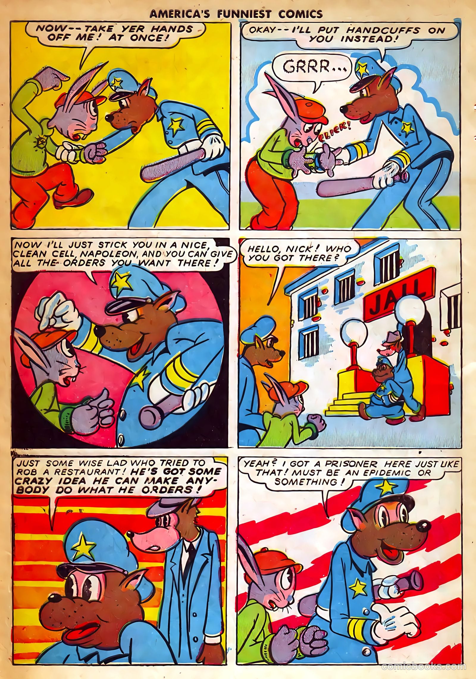 America's Funniest Comics #1 — page 70 of 80