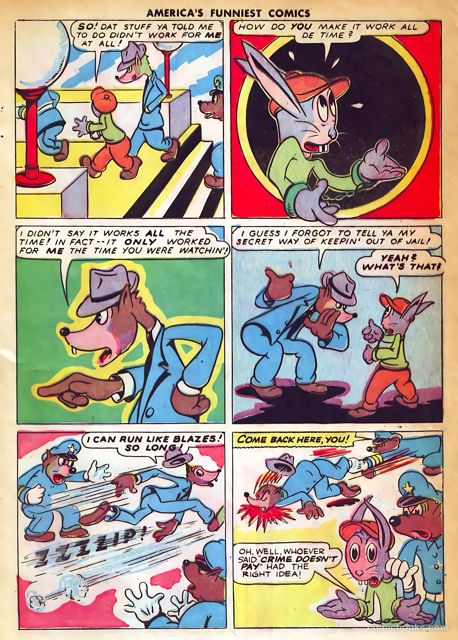 America's Funniest Comics #1 — page 71 of 80