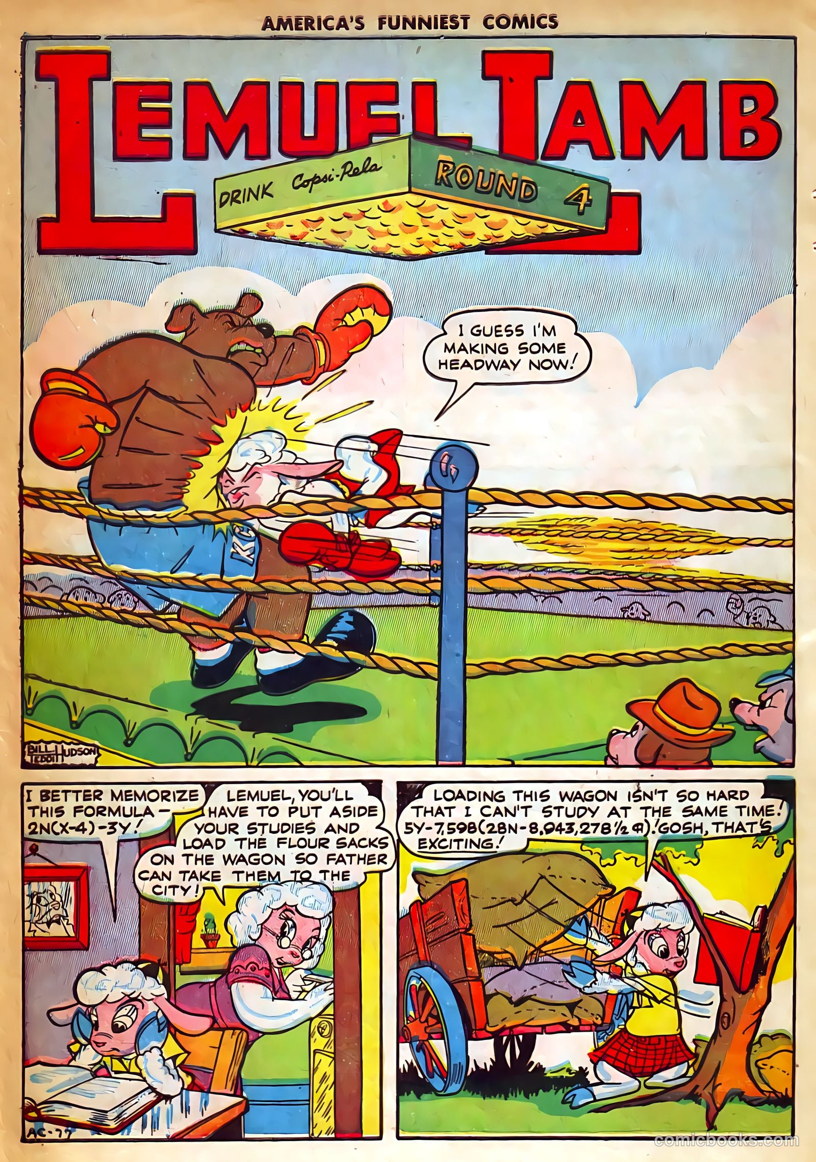 America's Funniest Comics #1 — page 72 of 80