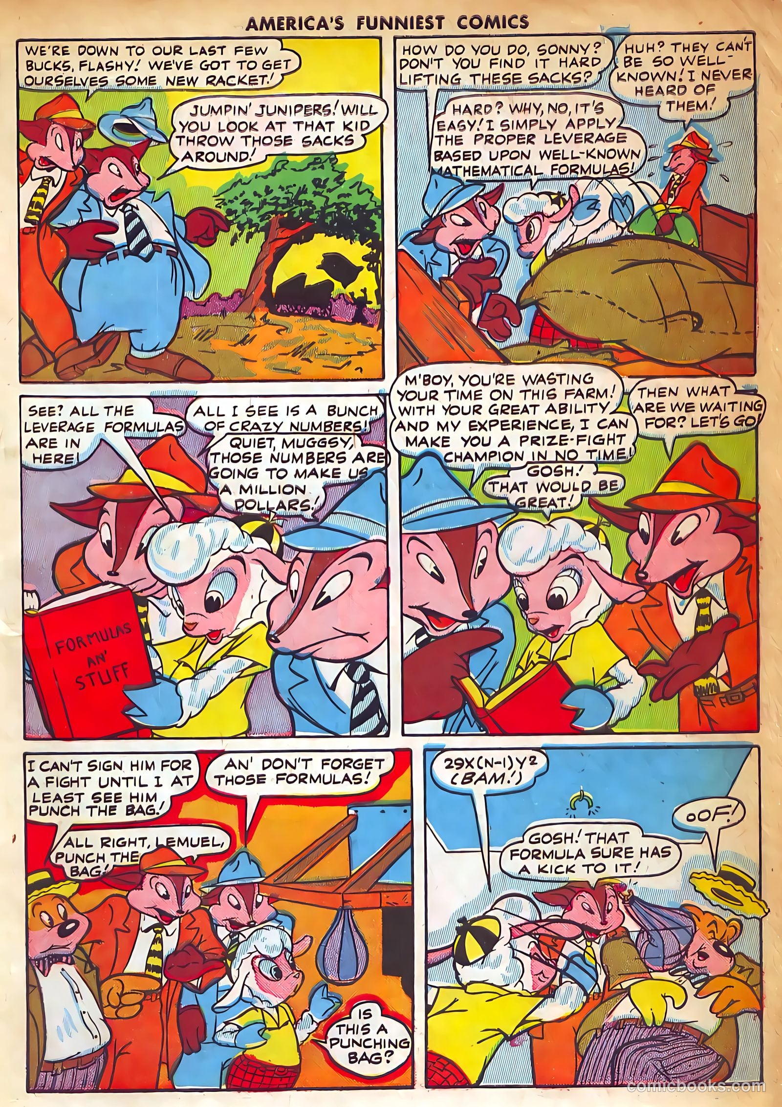 America's Funniest Comics #1 — page 73 of 80