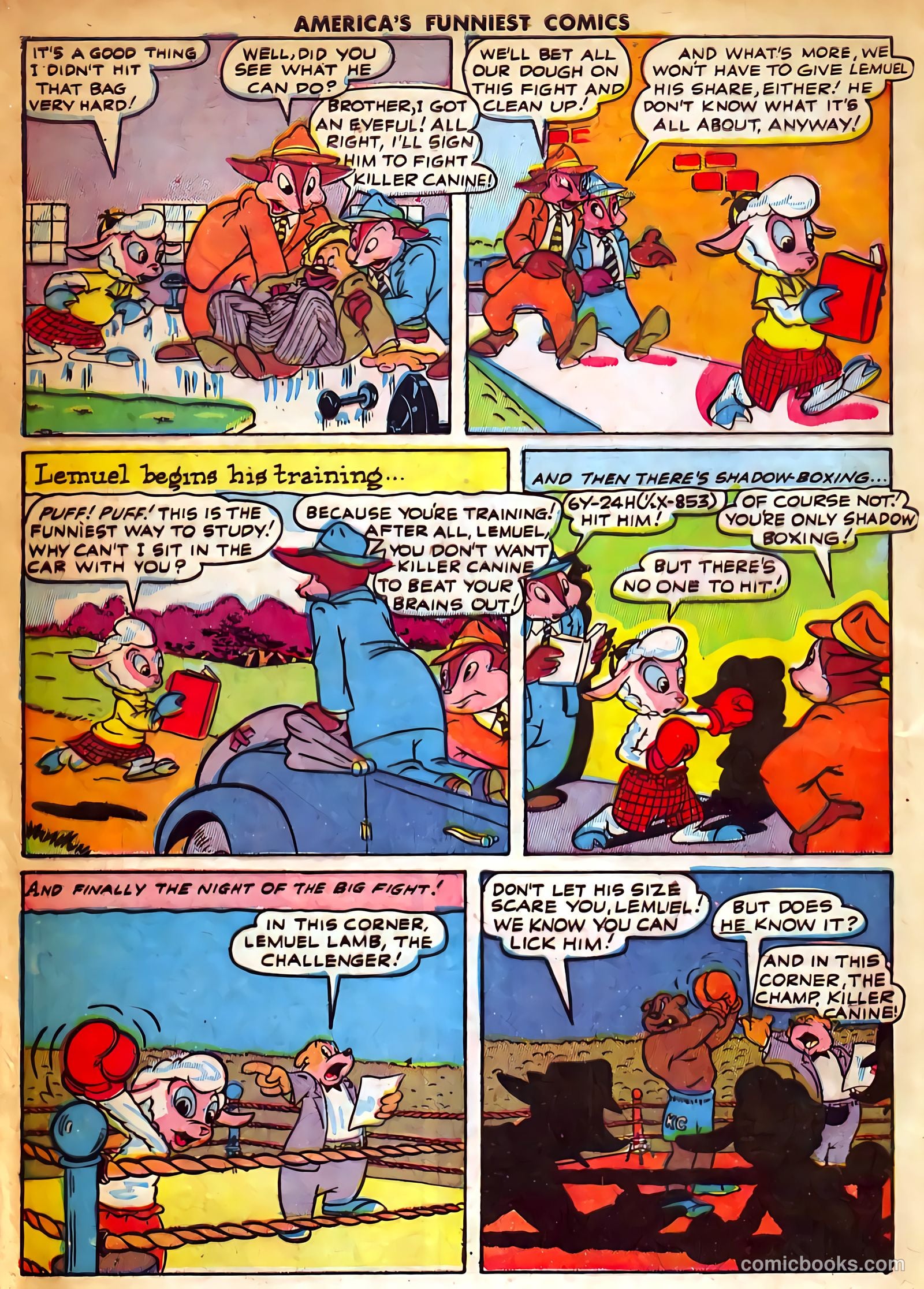 America's Funniest Comics #1 — page 74 of 80