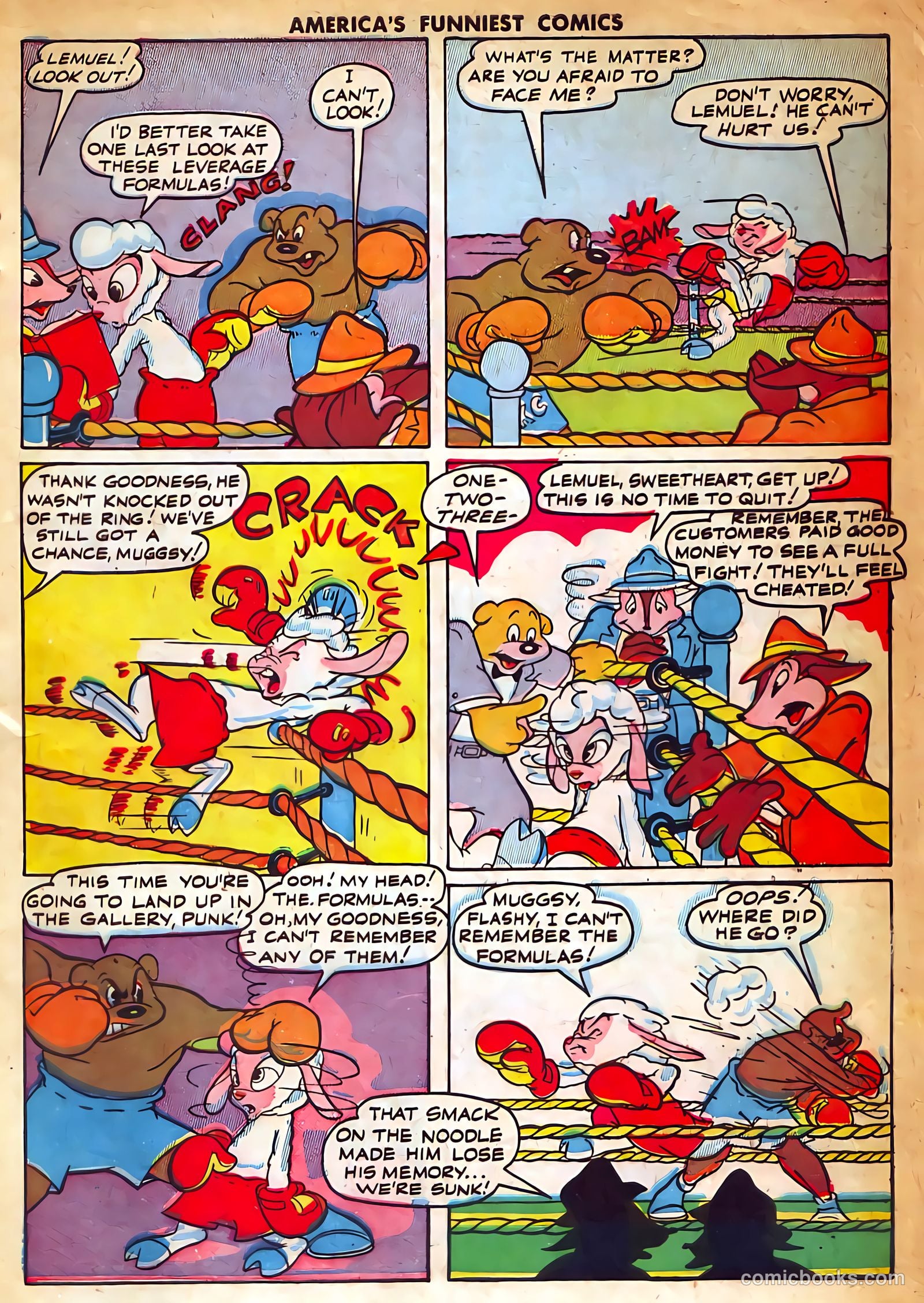 America's Funniest Comics #1 — page 75 of 80