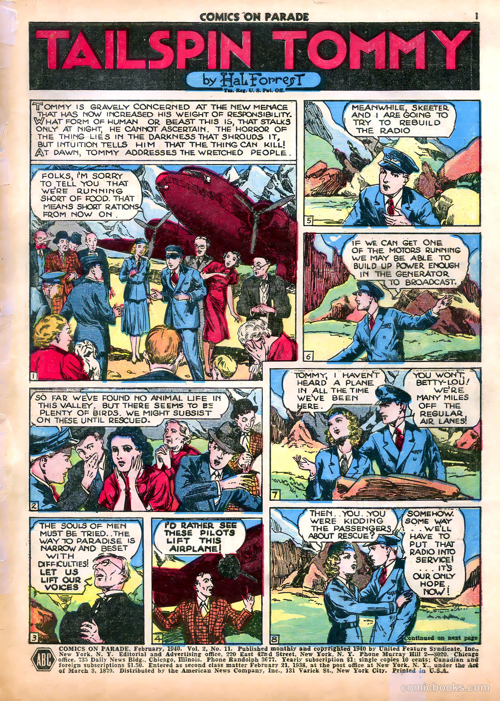 Comics on Parade #23 — page 3 of 56
