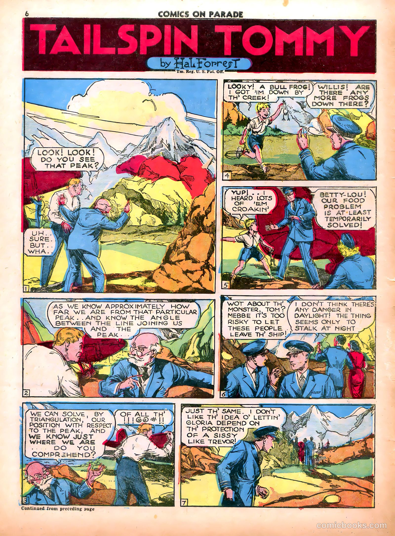 Comics on Parade #23 — page 8 of 56