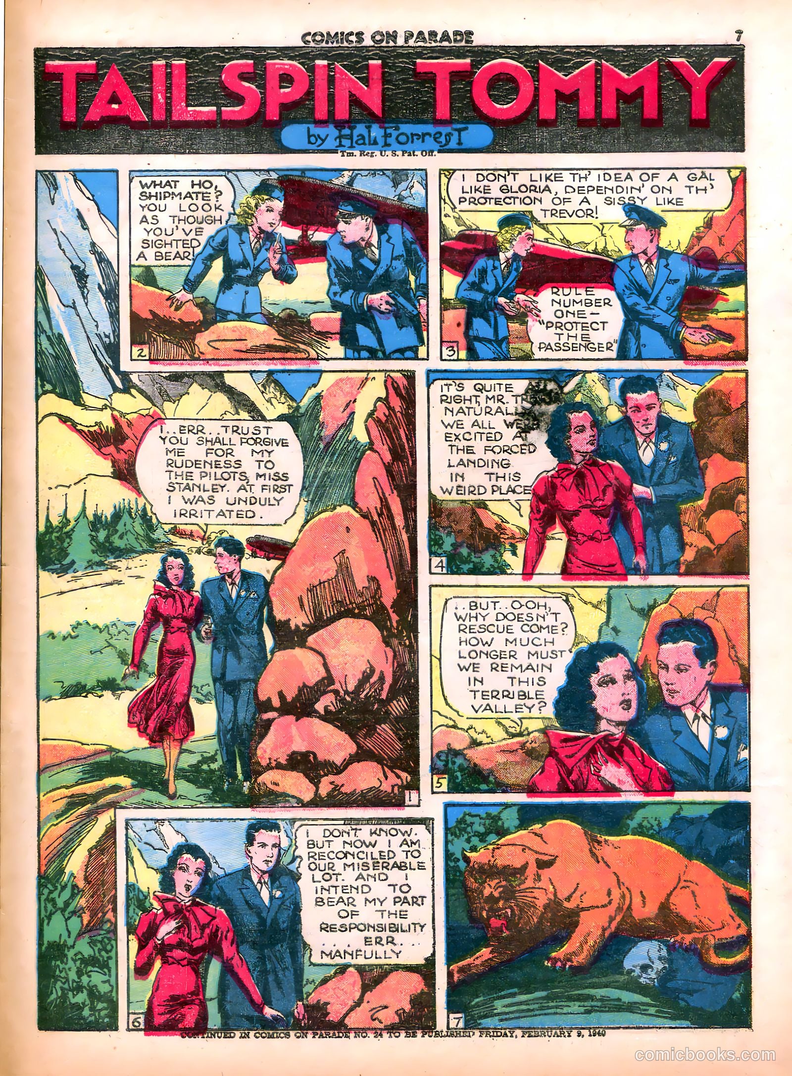 Comics on Parade #23 — page 9 of 56