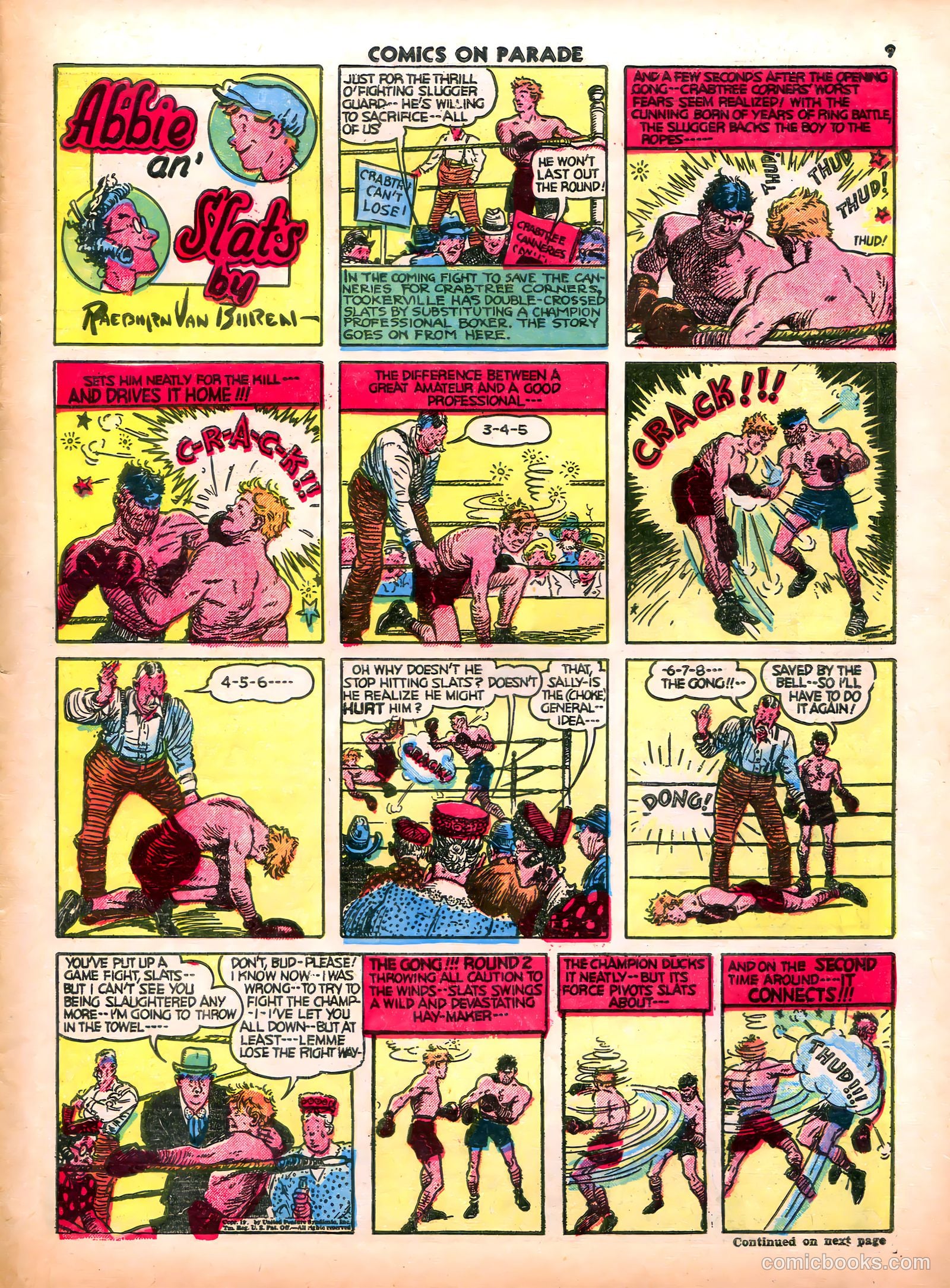 Comics on Parade #23 — page 11 of 56