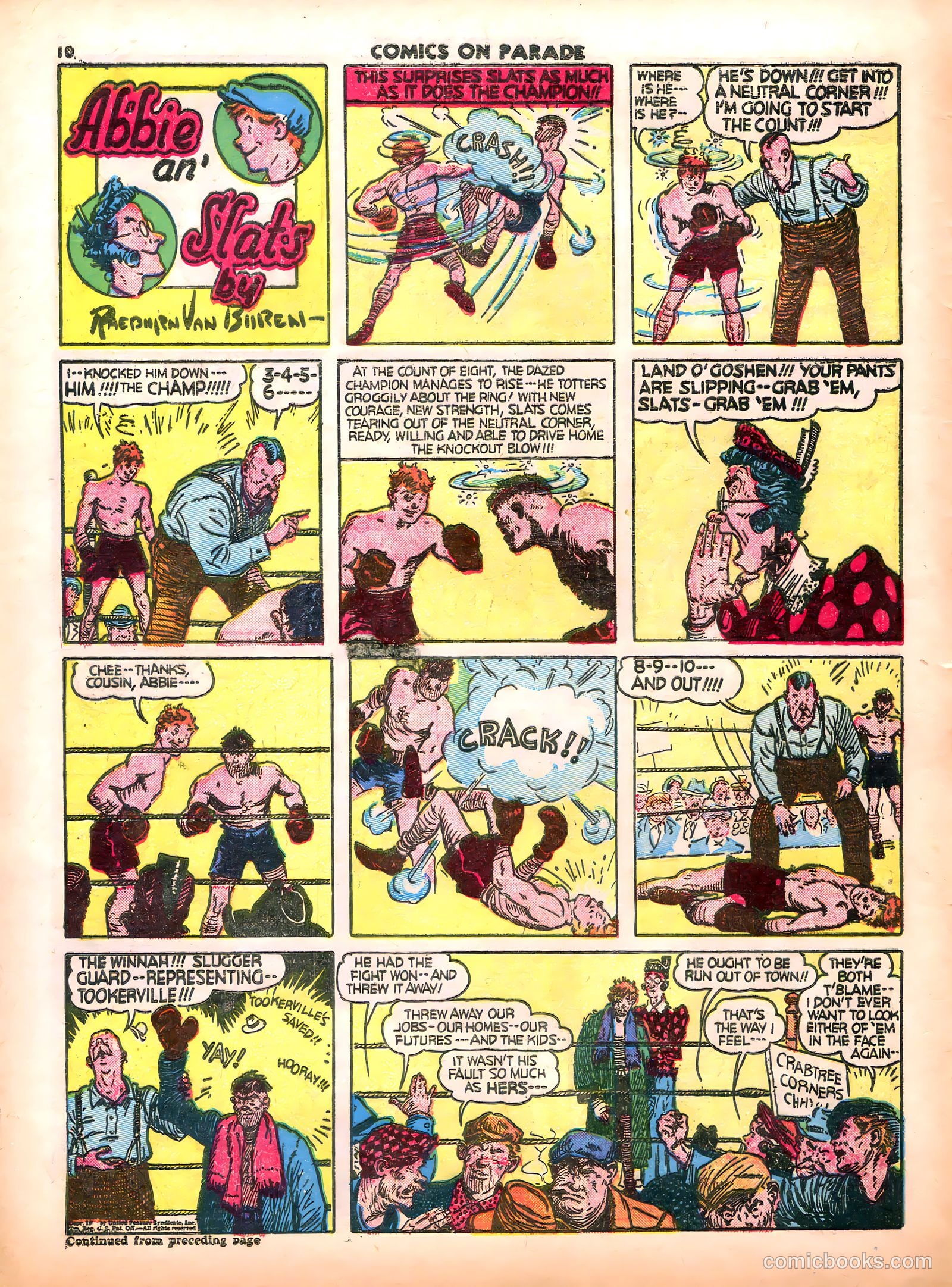 Comics on Parade #23 — page 12 of 56