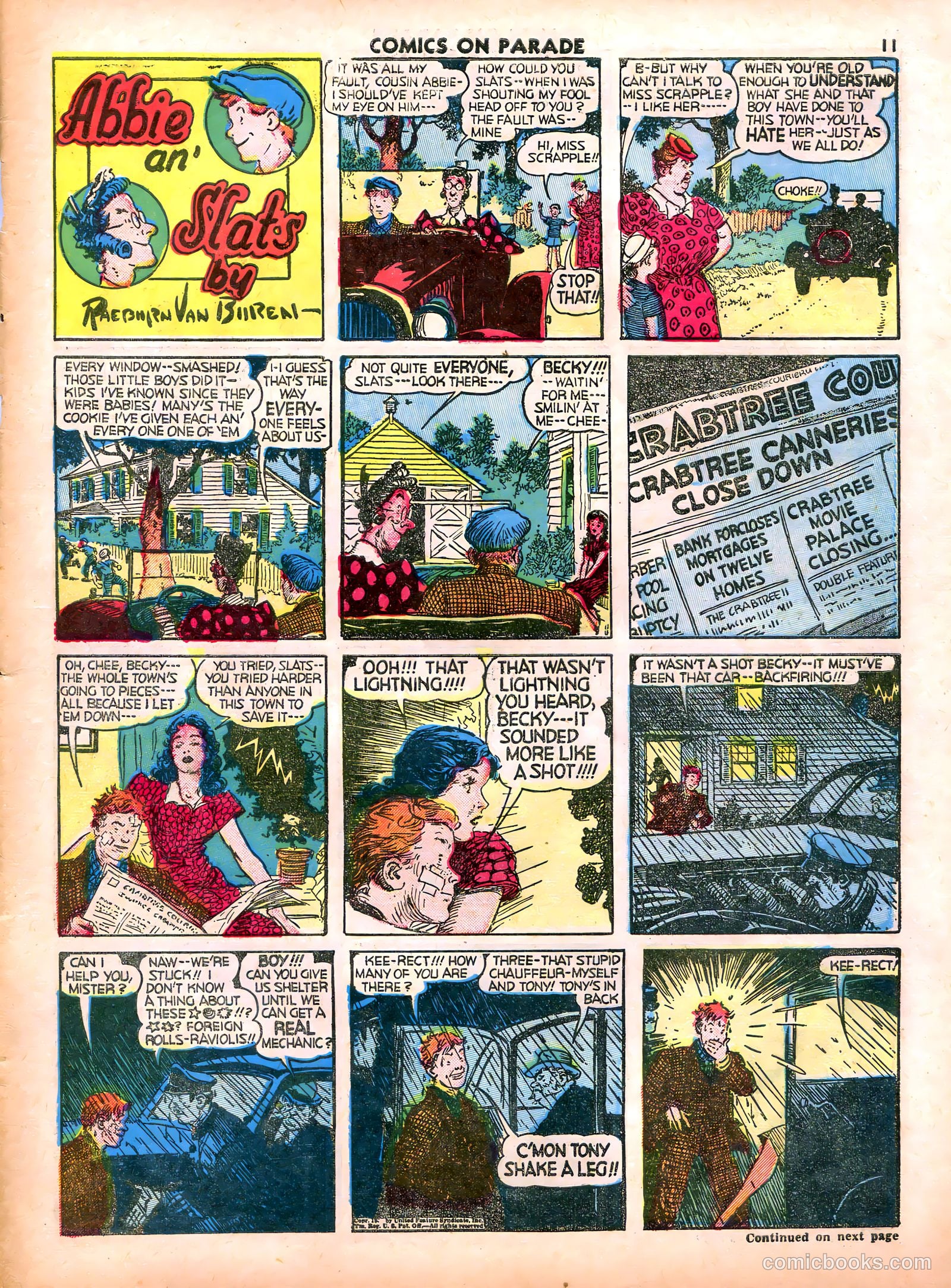 Comics on Parade #23 — page 13 of 56