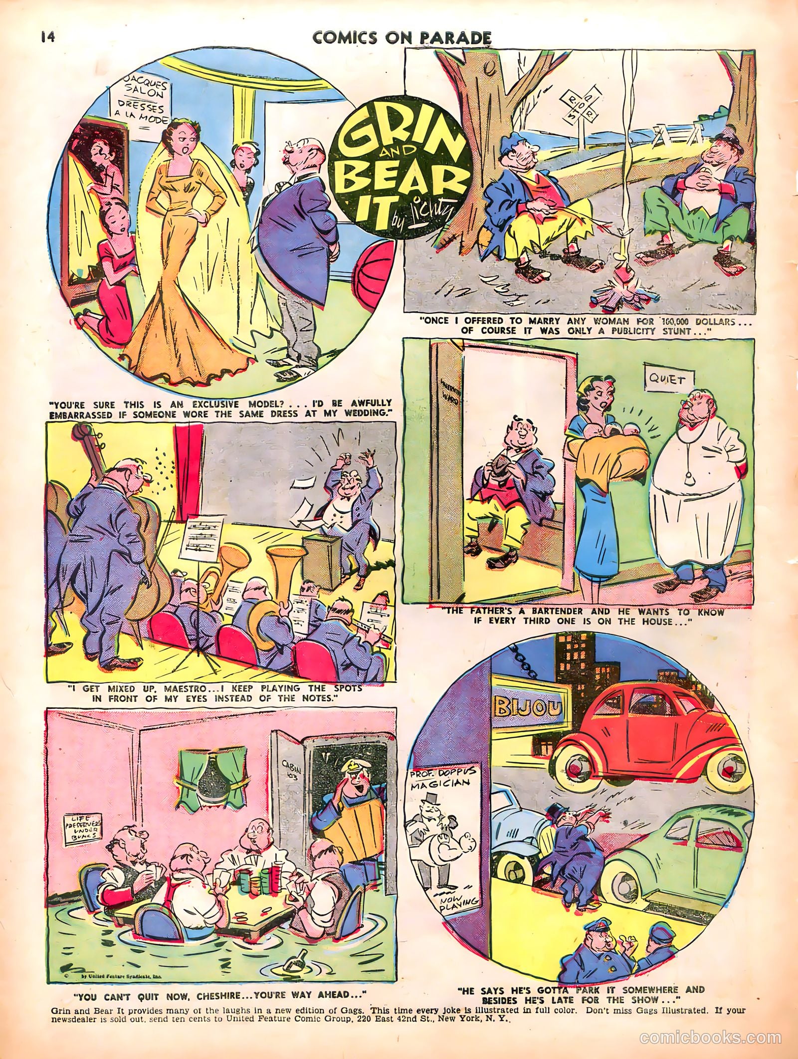 Comics on Parade #23 — page 16 of 56