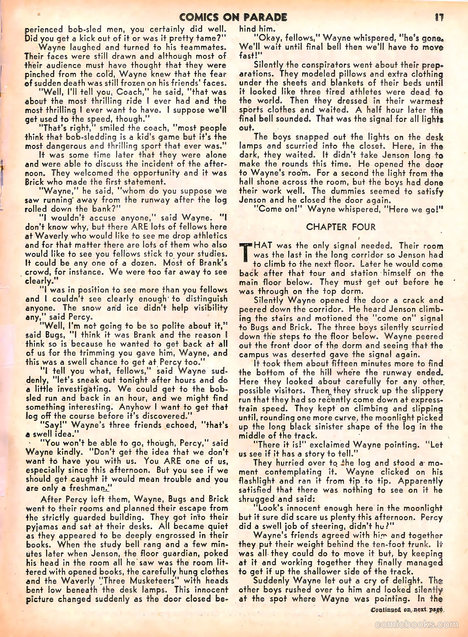 Comics on Parade #23 — page 19 of 56