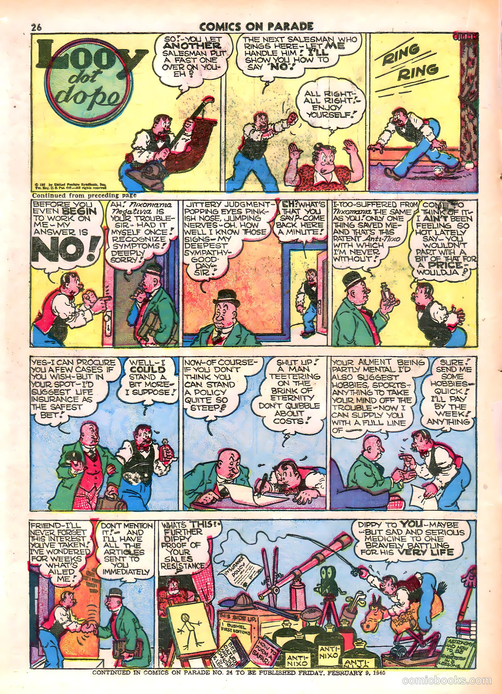 Comics on Parade #23 — page 28 of 56