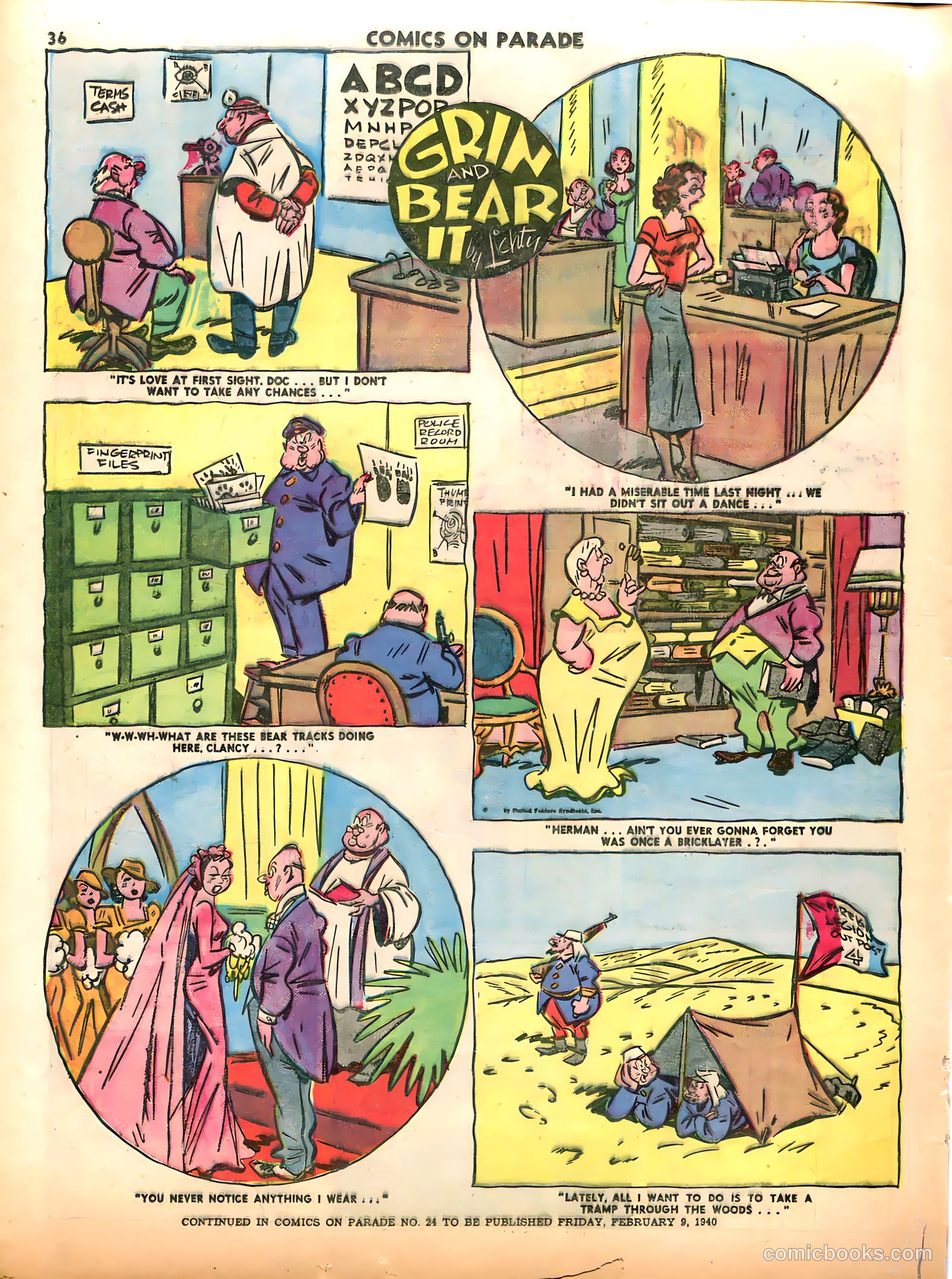Comics on Parade #23 — page 33 of 56