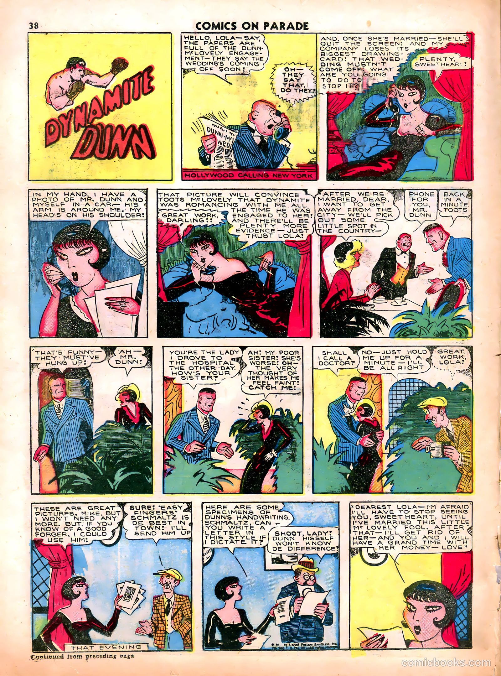 Comics on Parade #23 — page 35 of 56