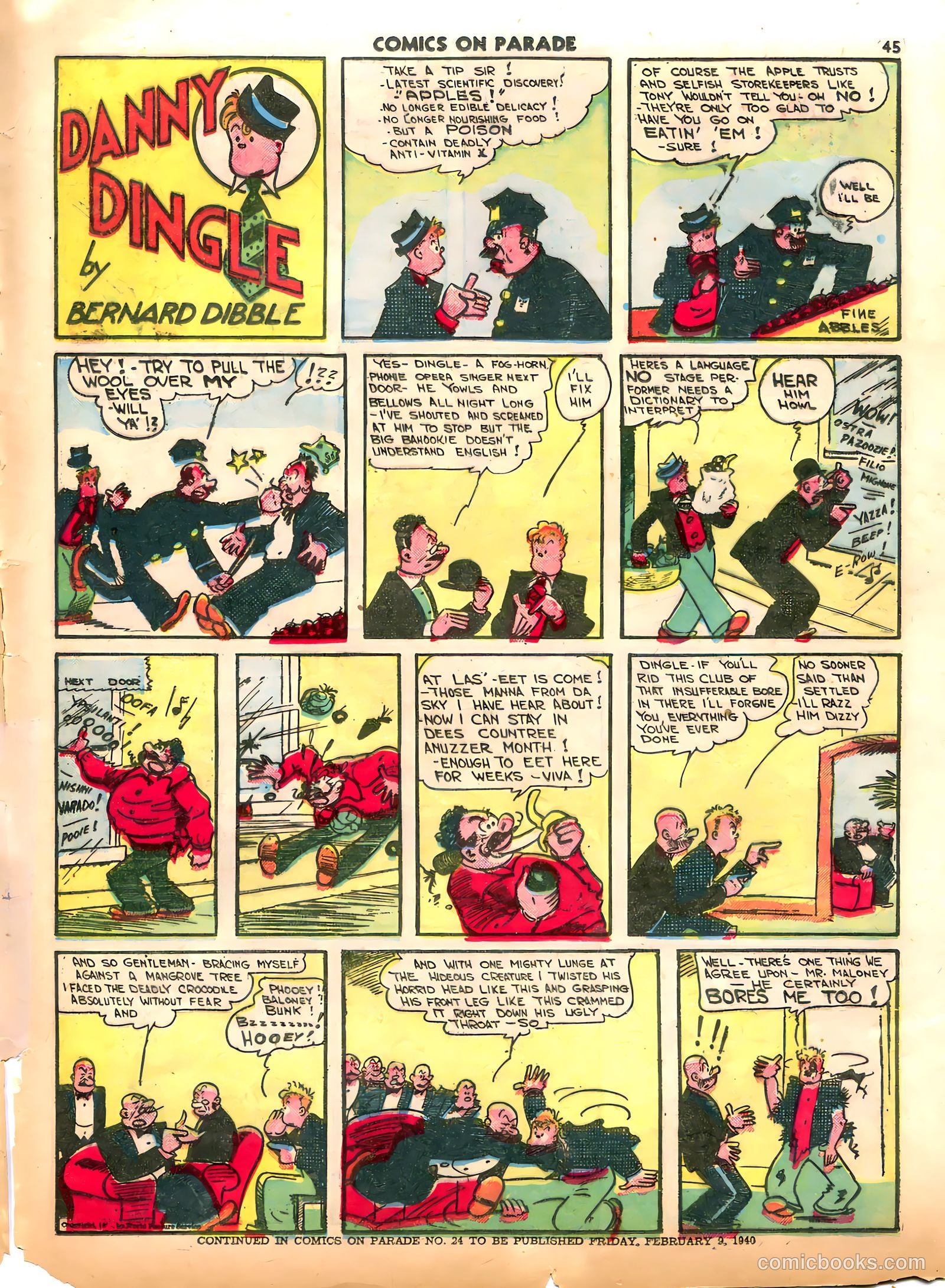 Comics on Parade #23 — page 40 of 56