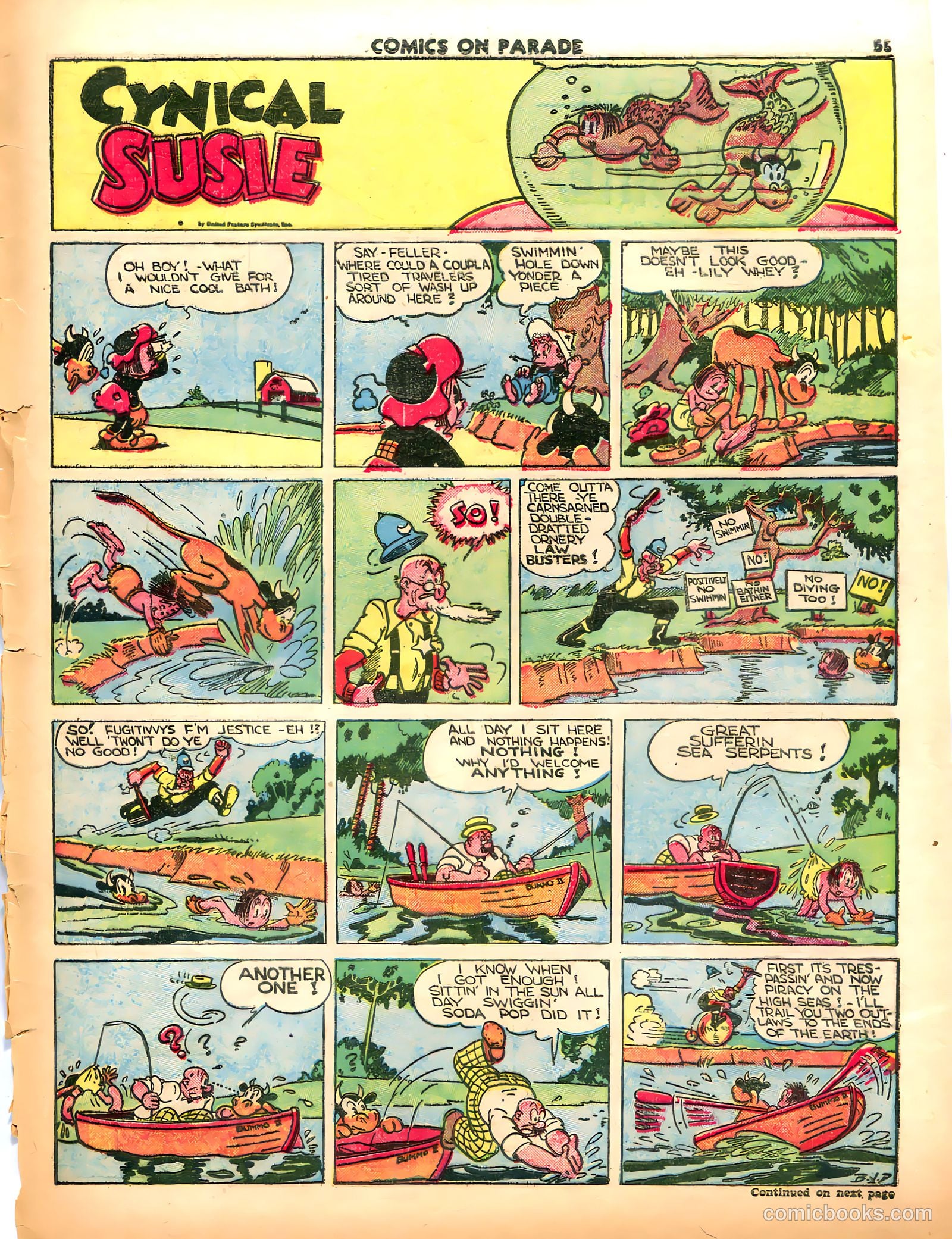 Comics on Parade #23 — page 50 of 56