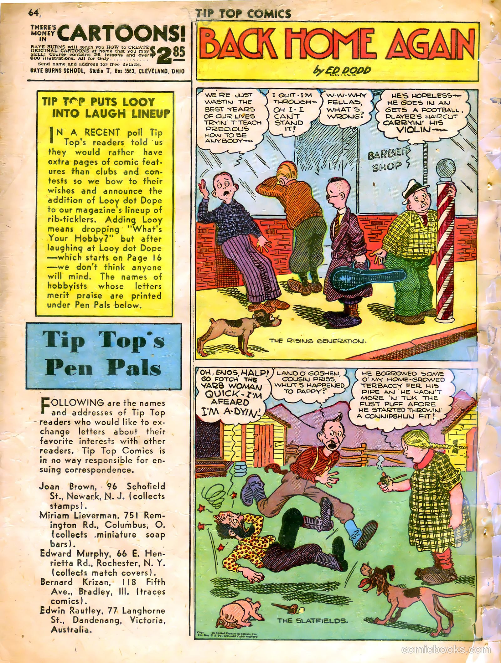 Tip Top Comics #59 — page 59 of 61