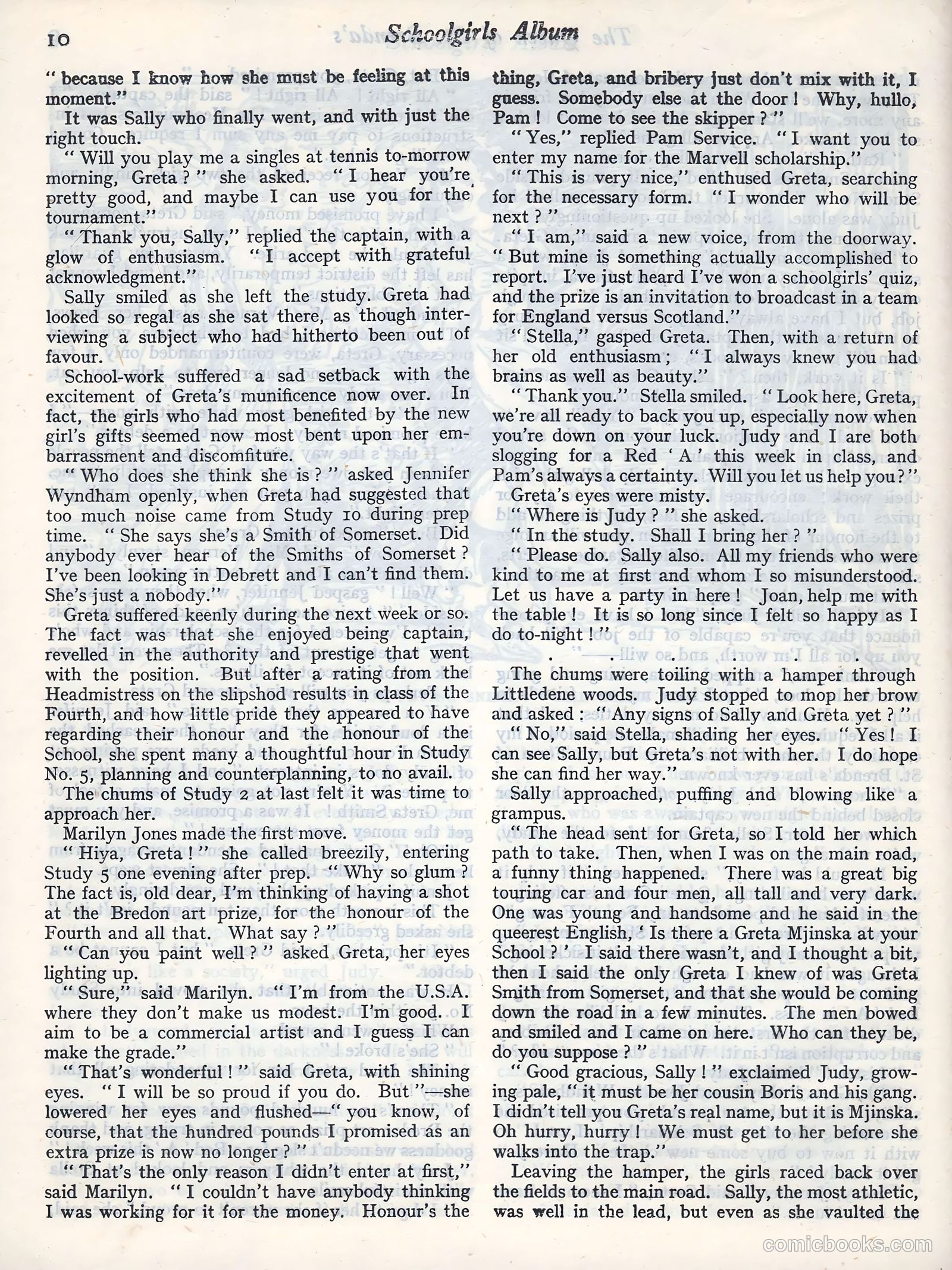 Schoolgirls Album #1947 — page 9 of 95