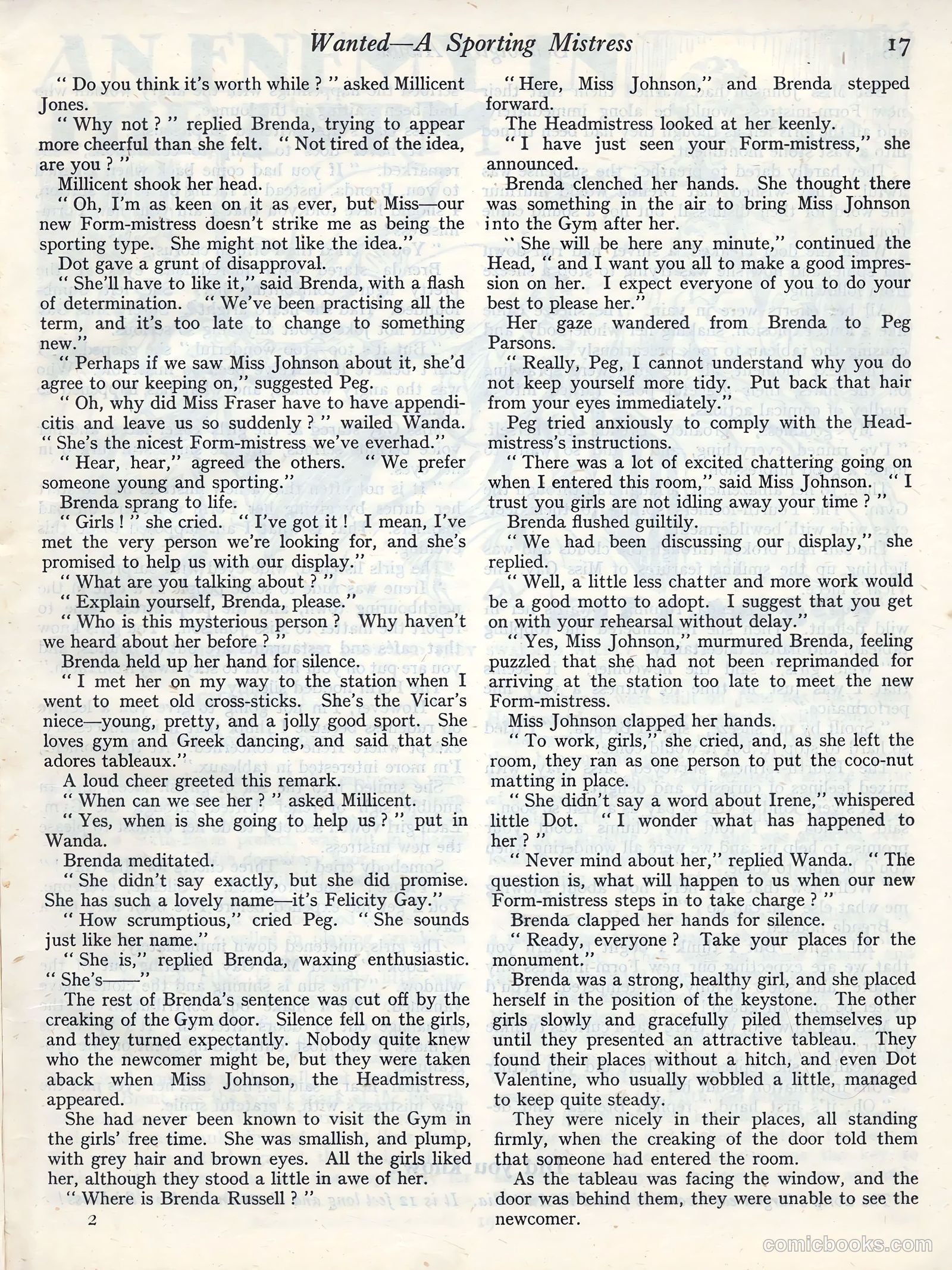 Schoolgirls Album #1947 — page 16 of 95