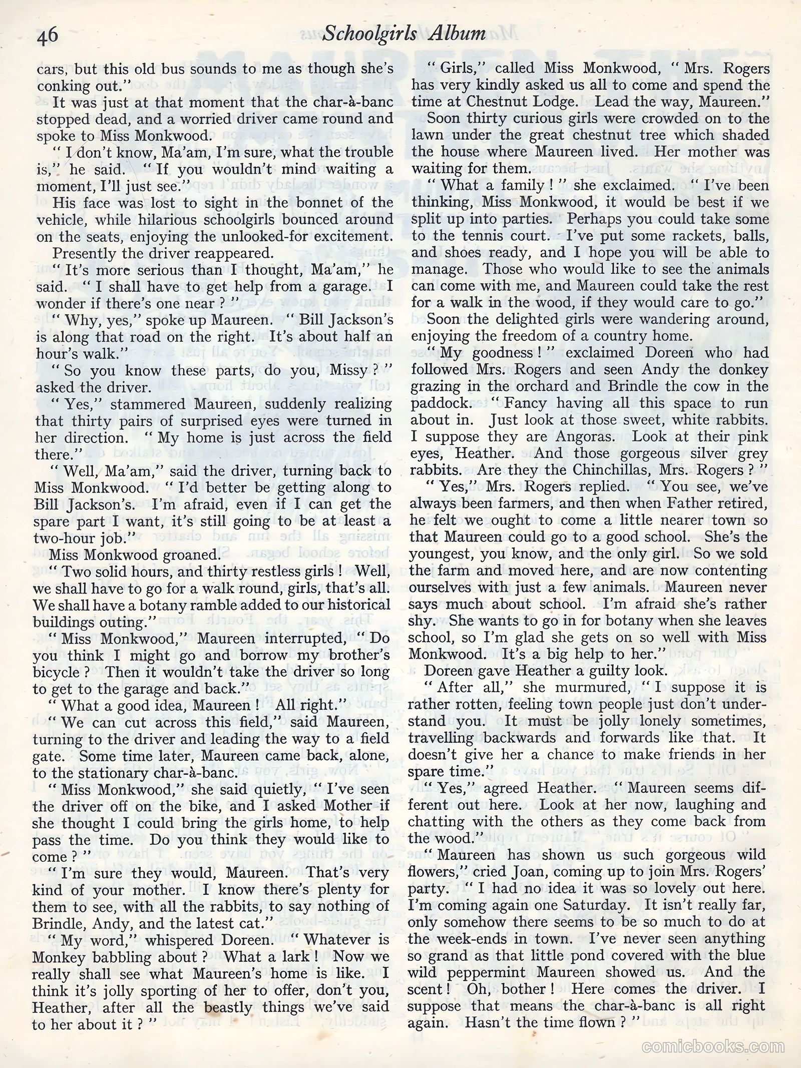 Schoolgirls Album #1947 — page 45 of 95