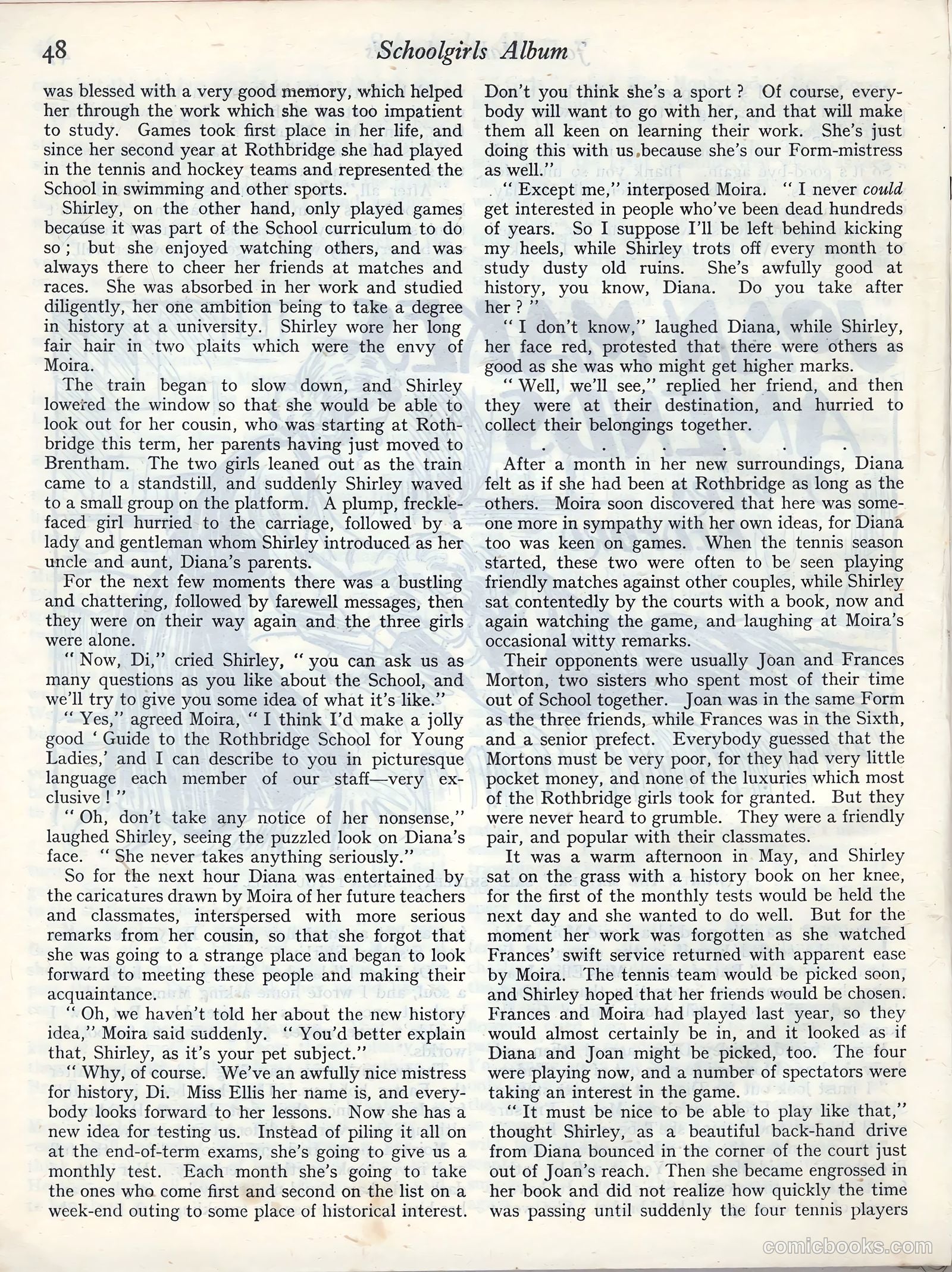 Schoolgirls Album #1947 — page 47 of 95