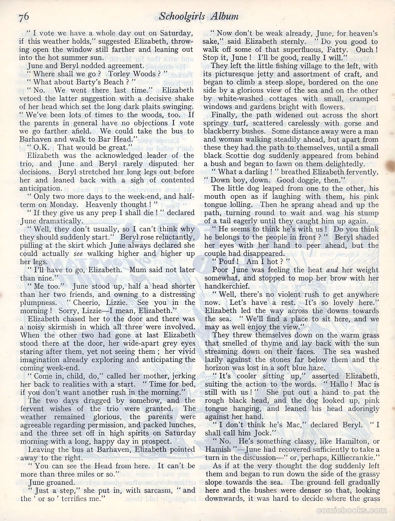 Schoolgirls Album #1947 — page 75 of 95