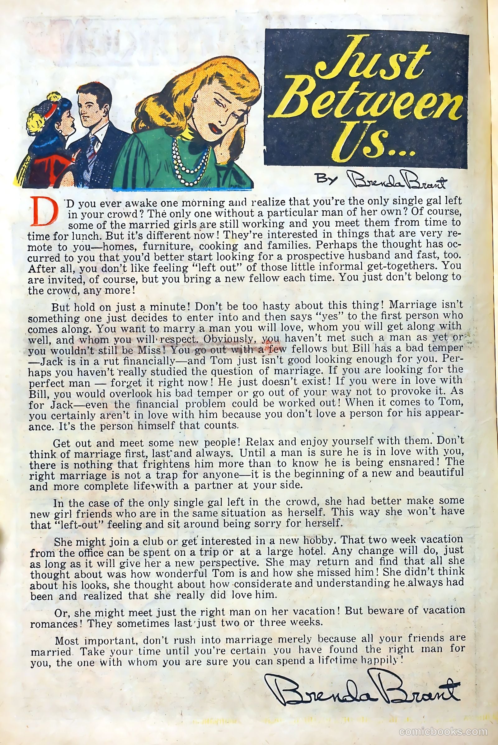 Popular Romance #11 — page 15 of 37