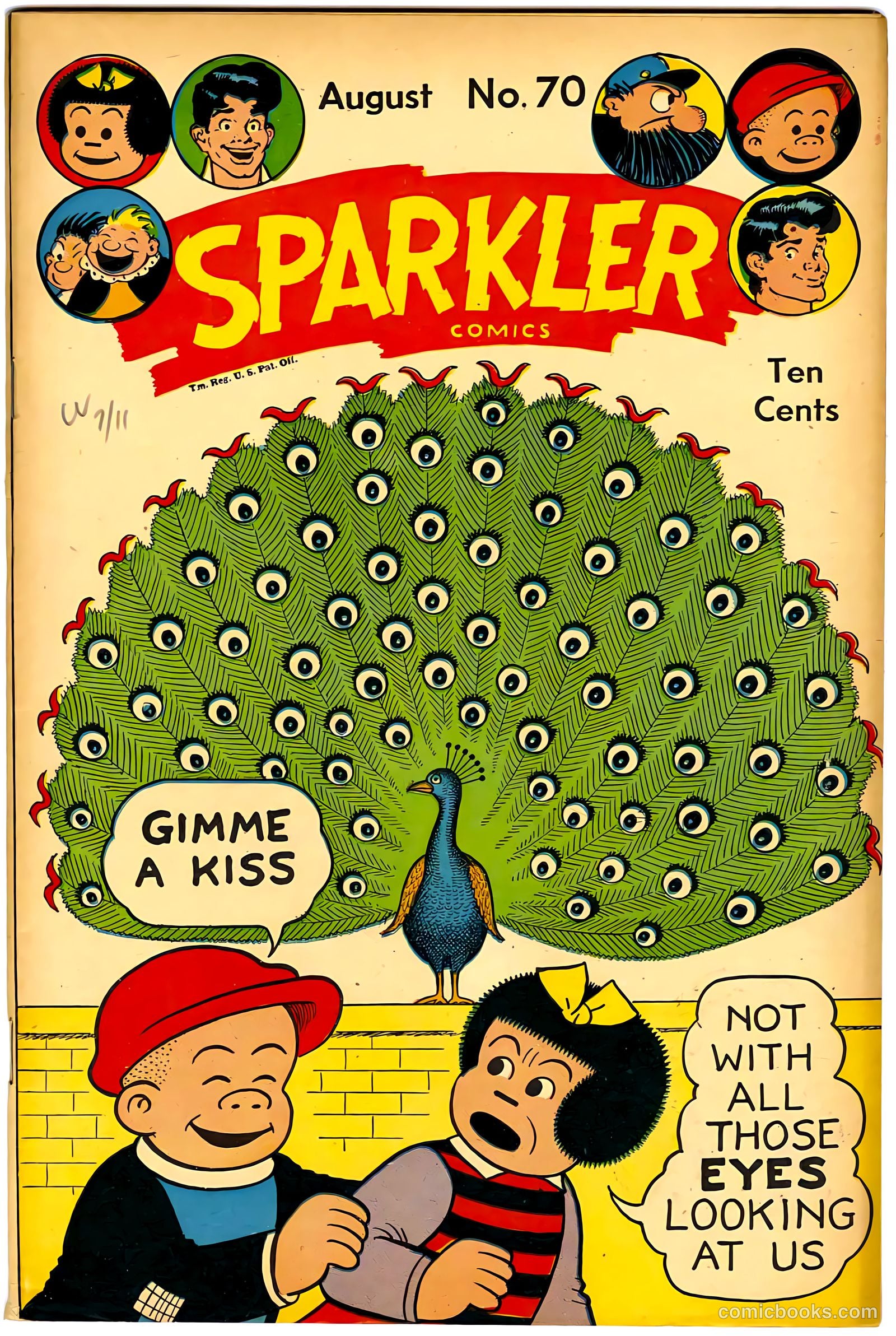 Sparkler Comics #70 — page 1 of 30