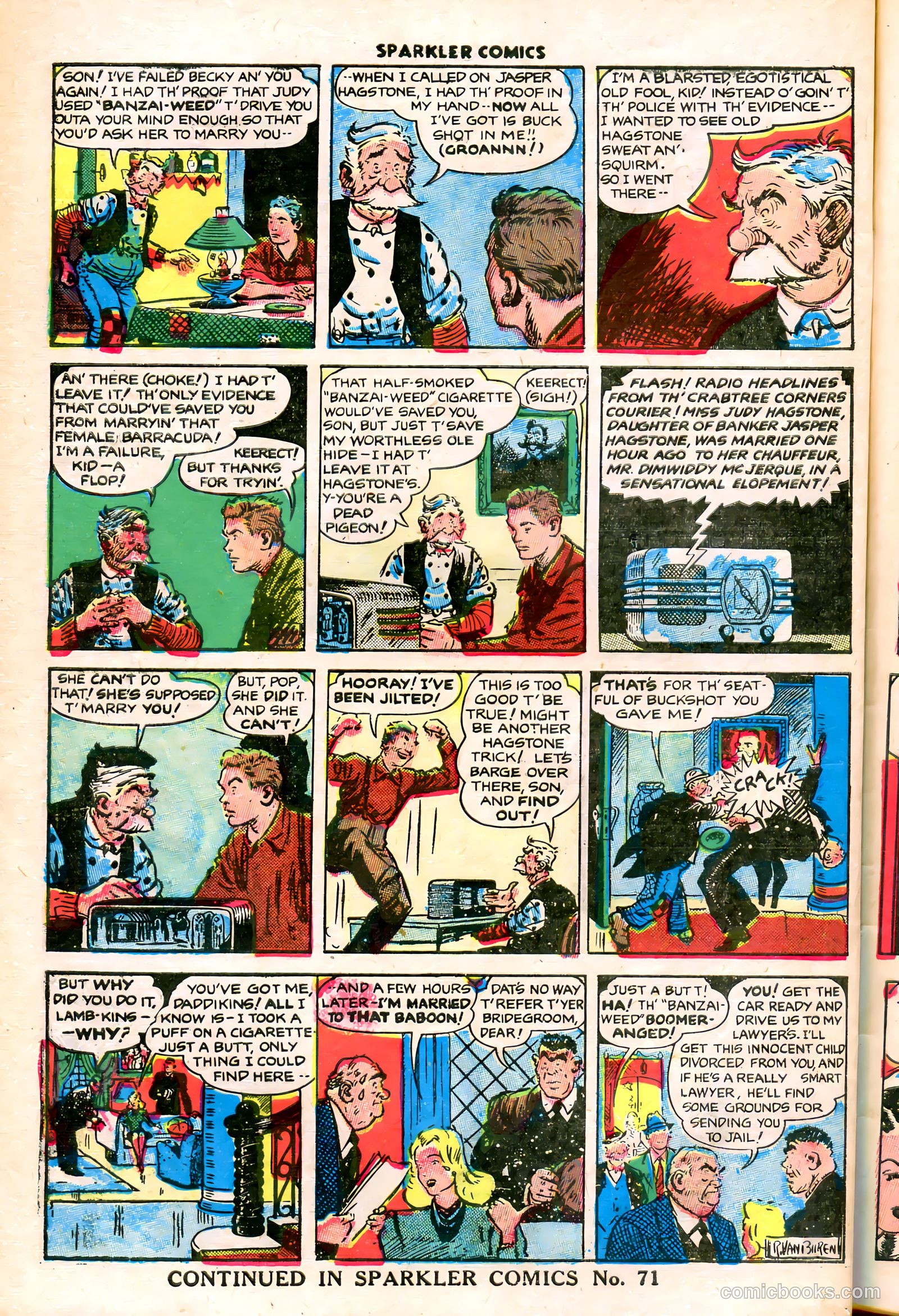 Sparkler Comics #70 — page 22 of 30