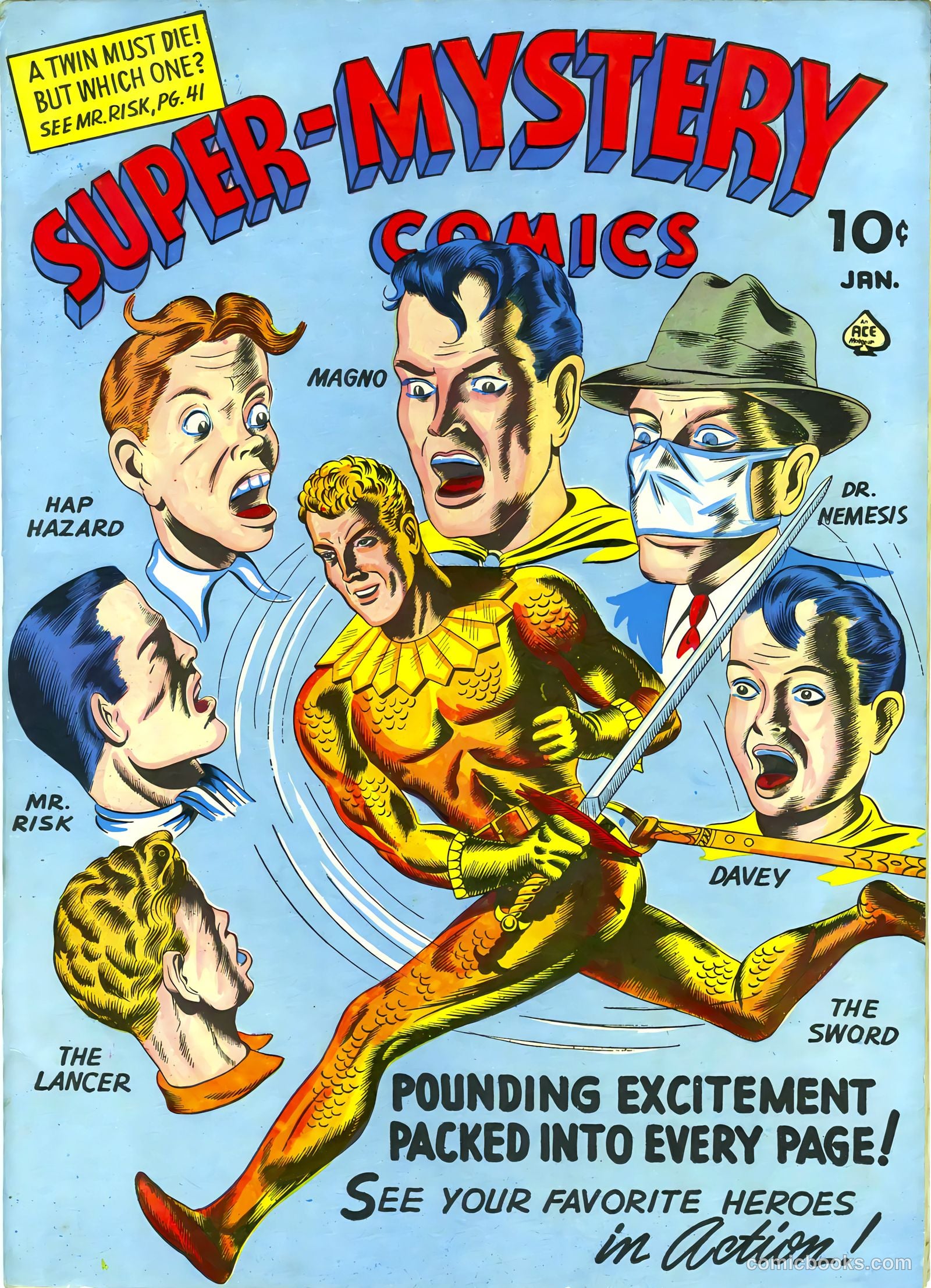 Super-Mystery Comics v4 #1 — page 1 of 59