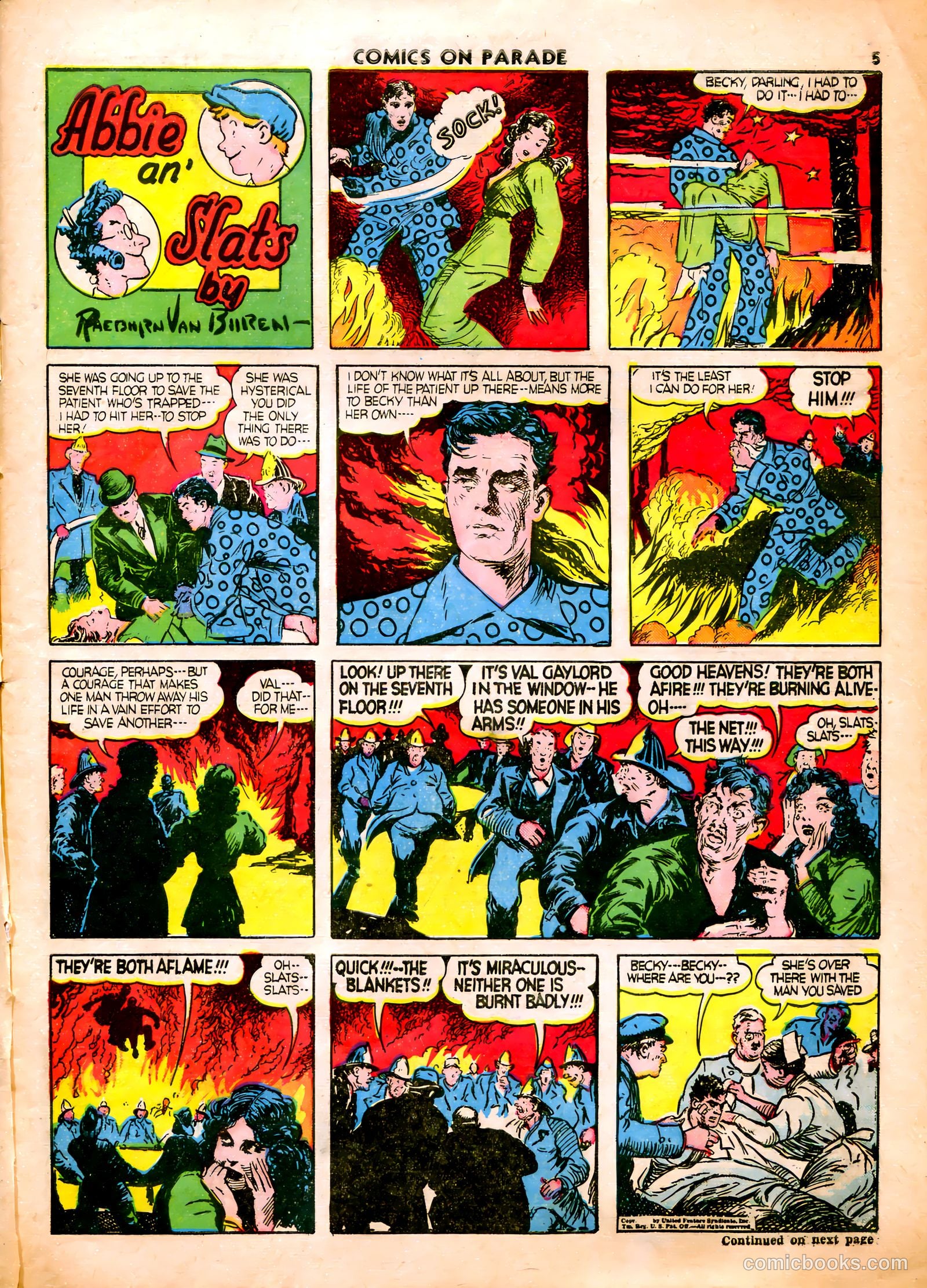 Comics on Parade #29 — page 7 of 52