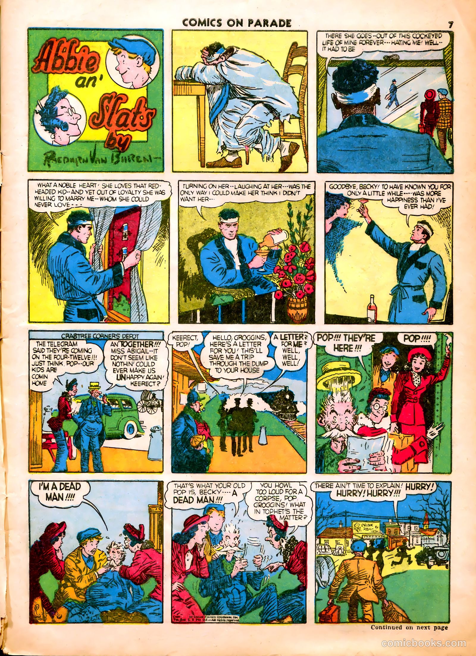 Comics on Parade #29 — page 9 of 52