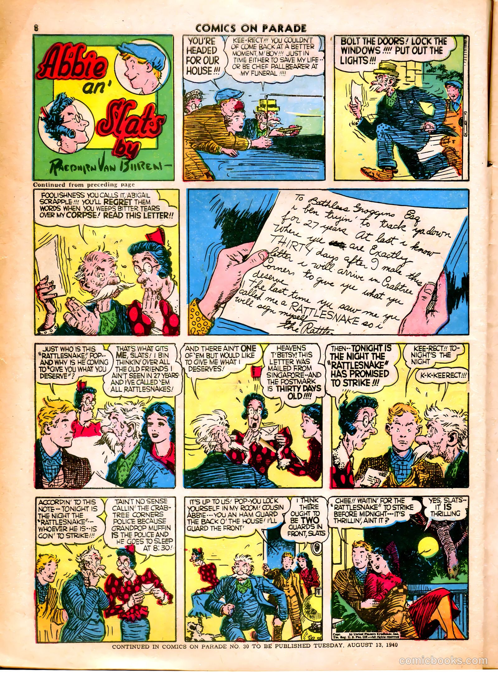 Comics on Parade #29 — page 10 of 52