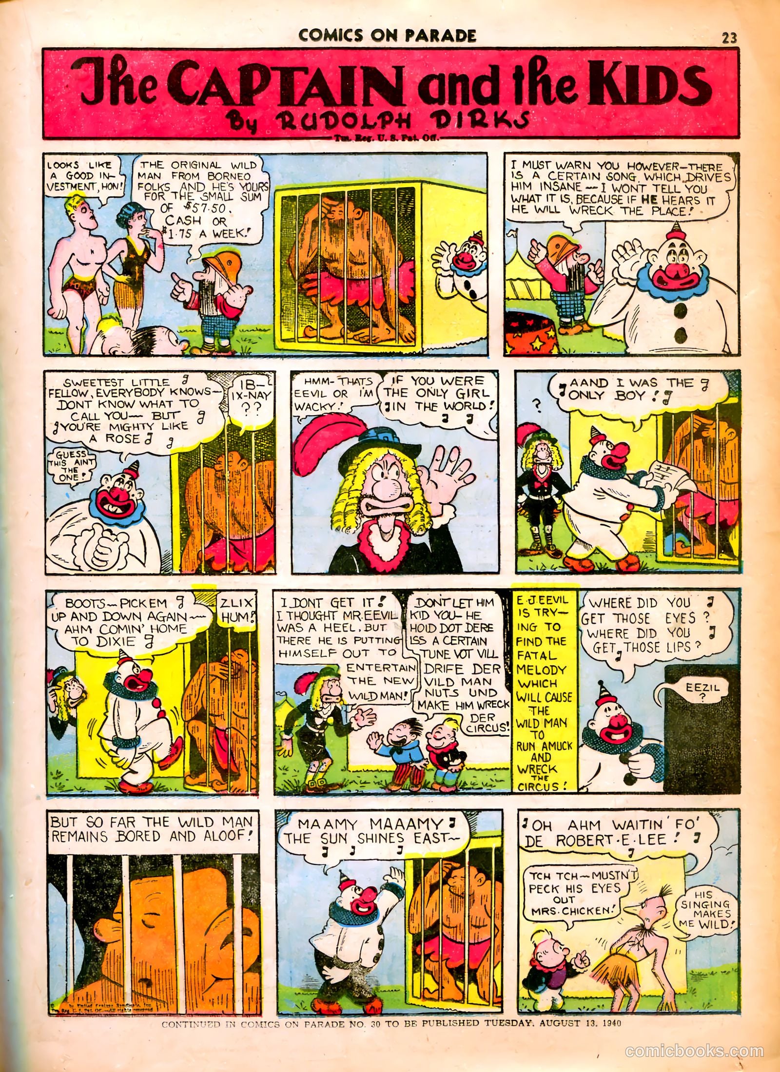 Comics on Parade #29 — page 19 of 52
