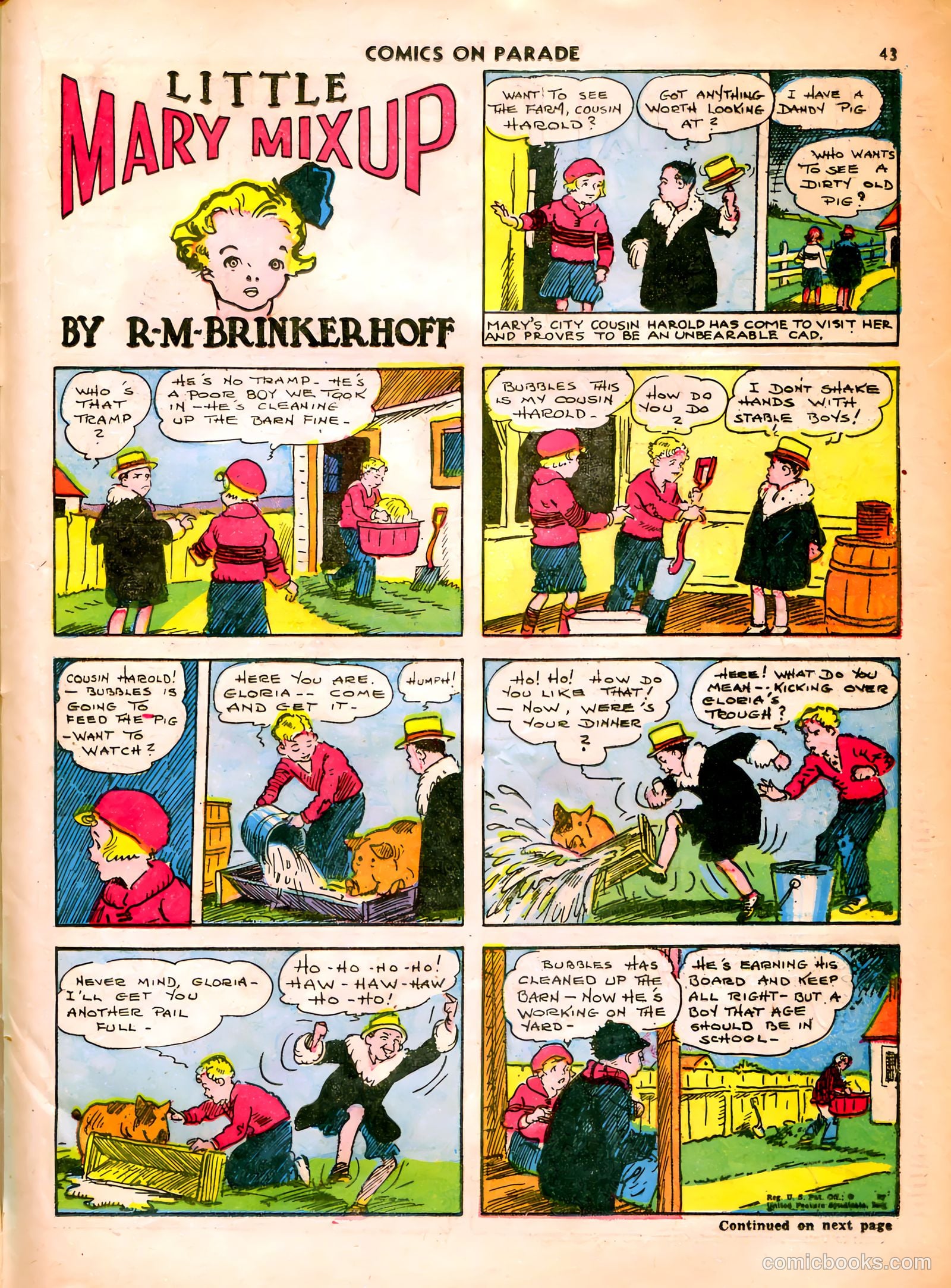 Comics on Parade #29 — page 34 of 52