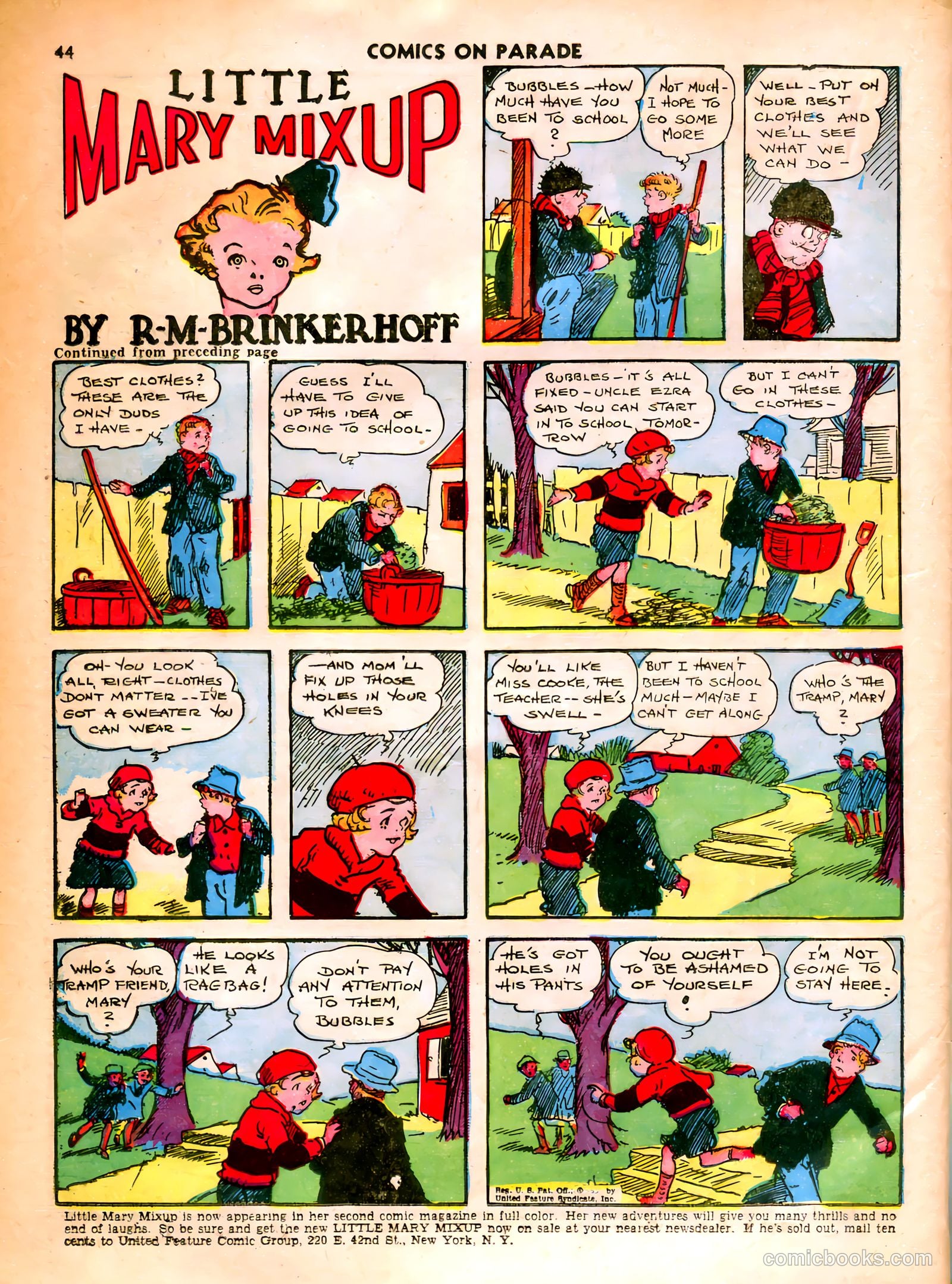 Comics on Parade #29 — page 35 of 52
