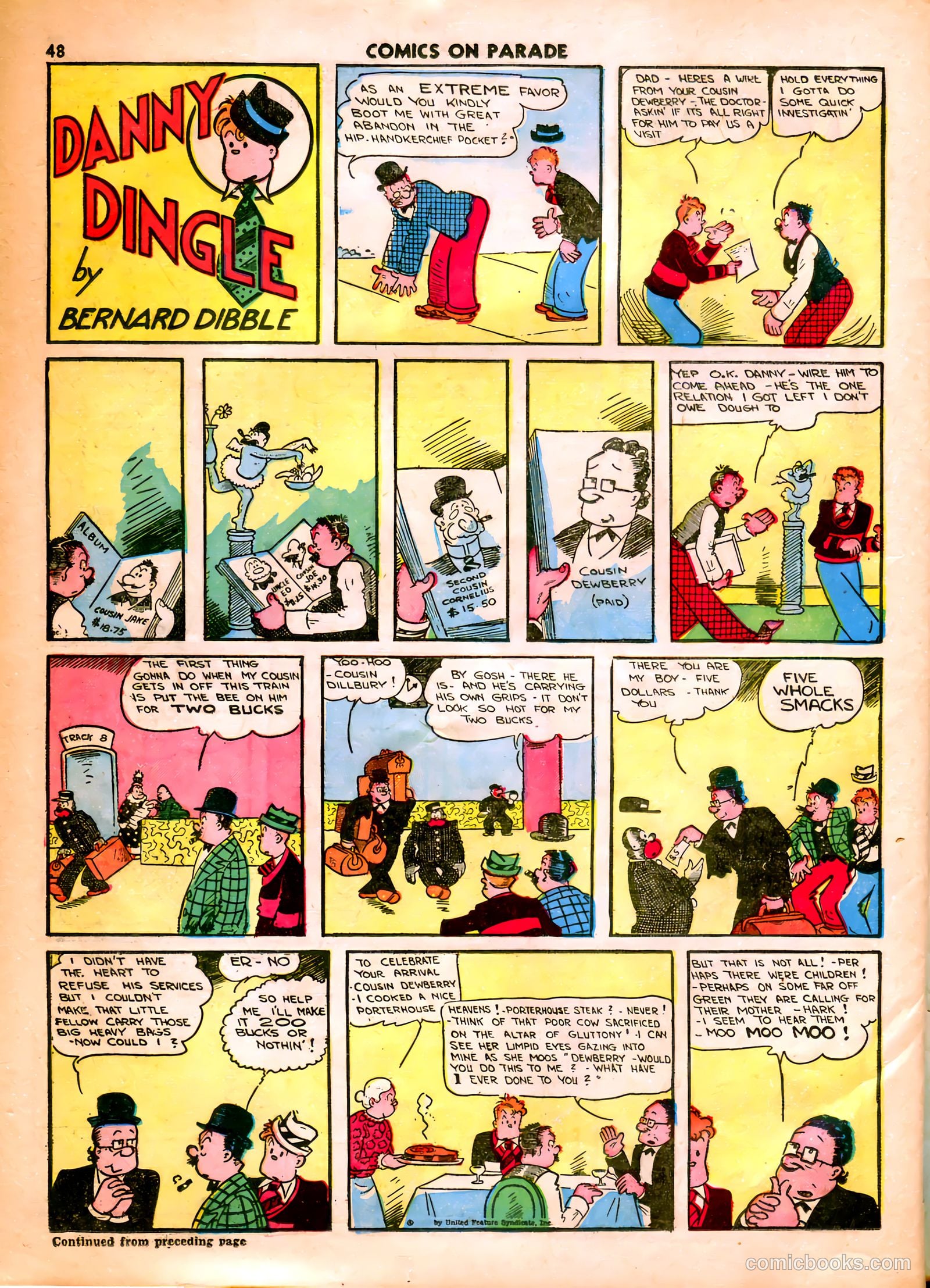 Comics on Parade #29 — page 39 of 52