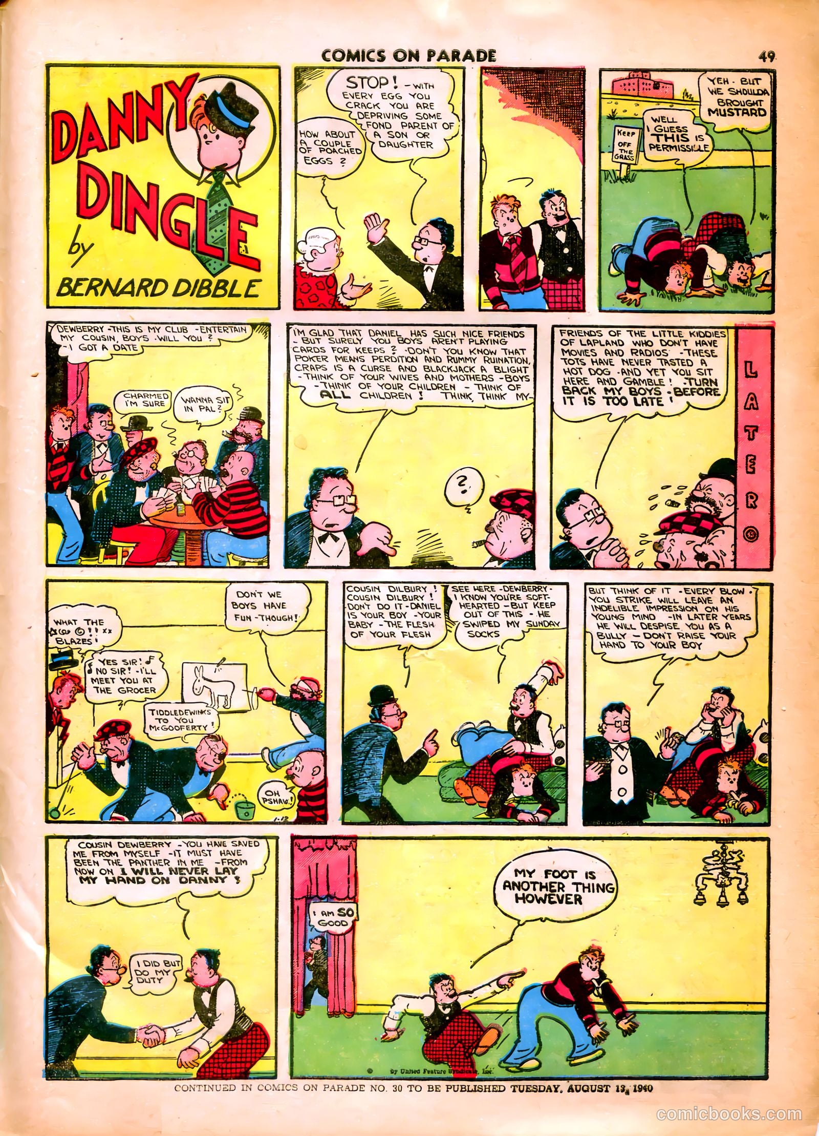 Comics on Parade #29 — page 40 of 52
