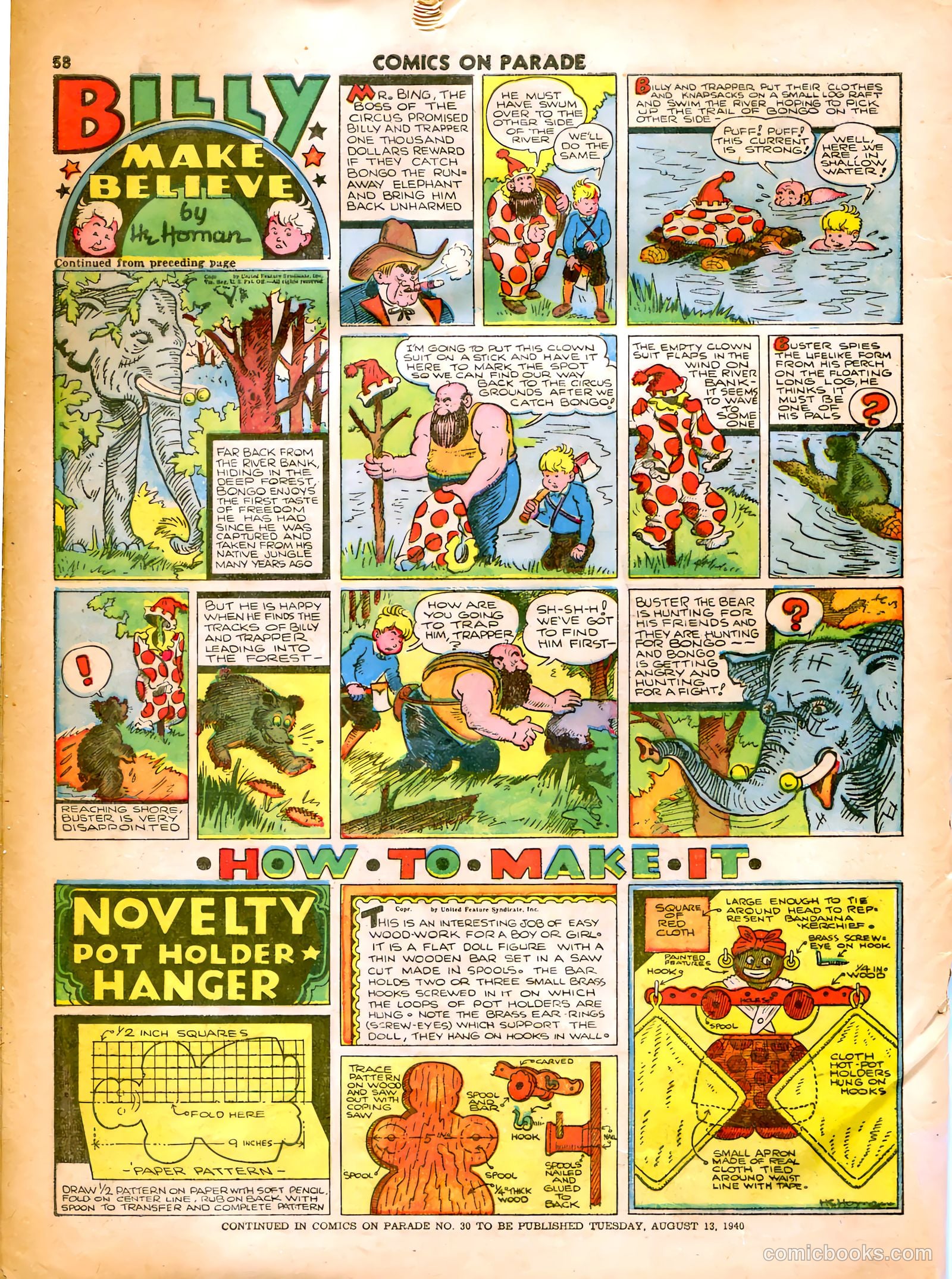 Comics on Parade #29 — page 49 of 52