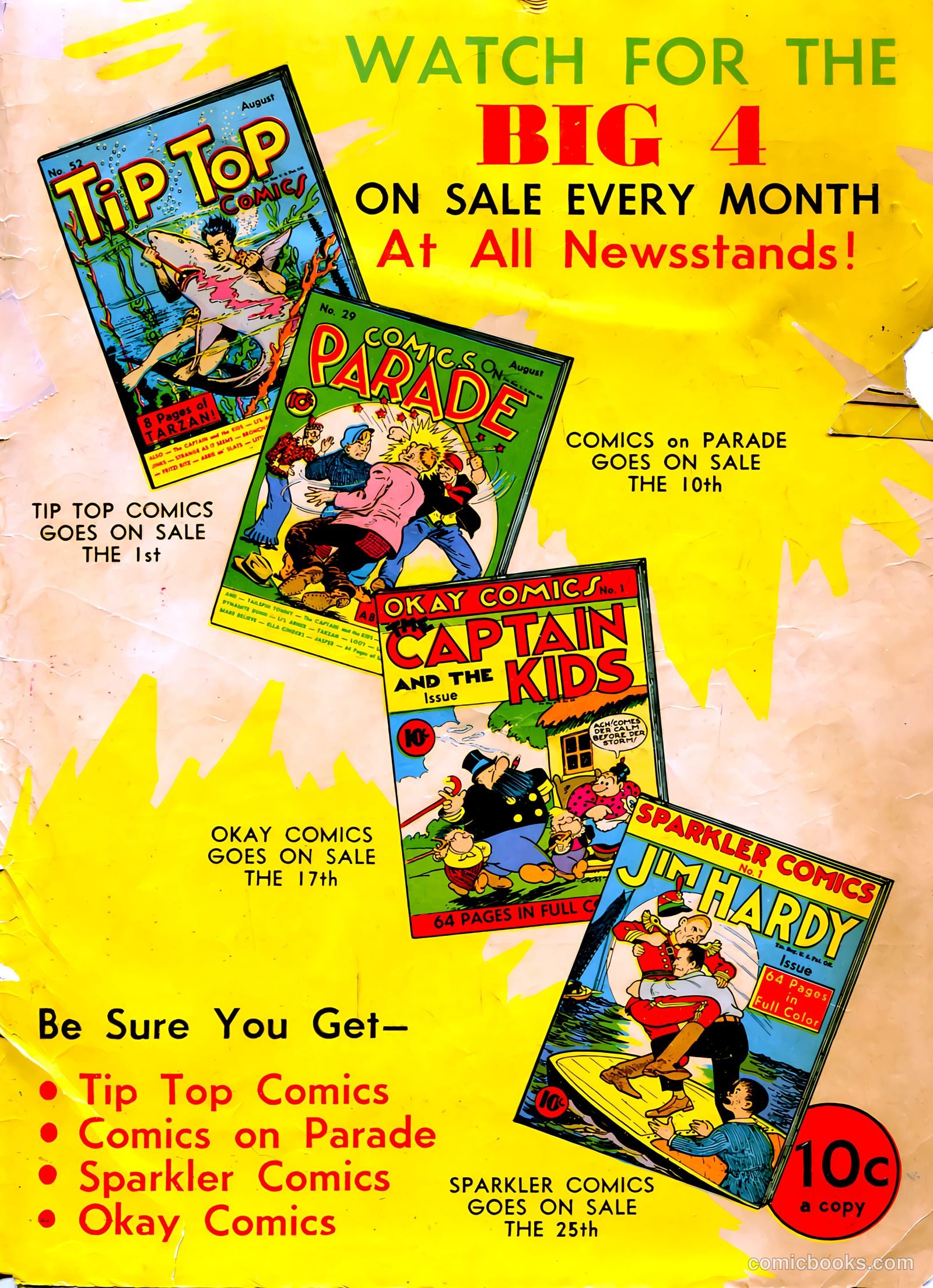 Comics on Parade #29 — page 51 of 52