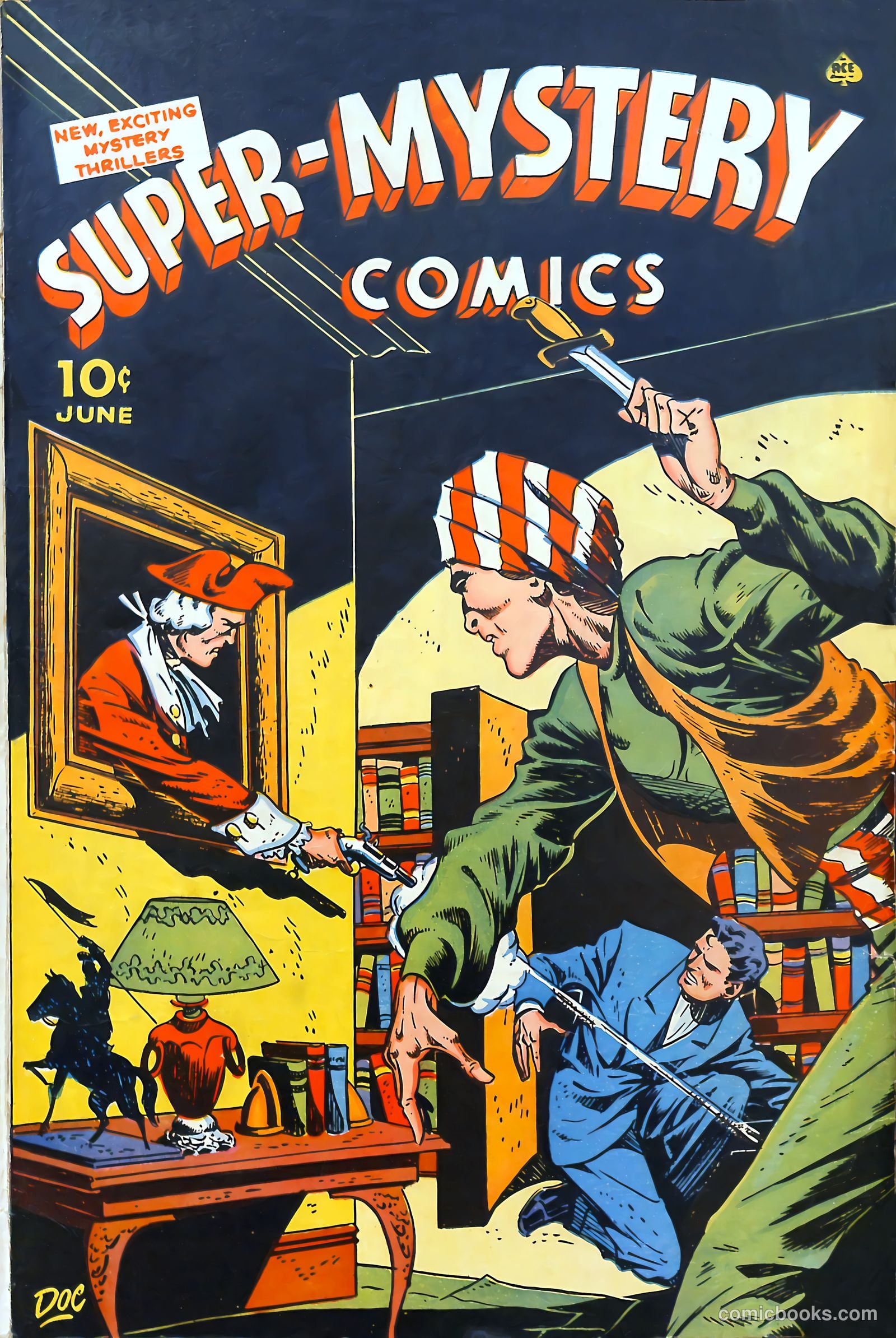 Super-Mystery Comics v5 #6 — page 1 of 36