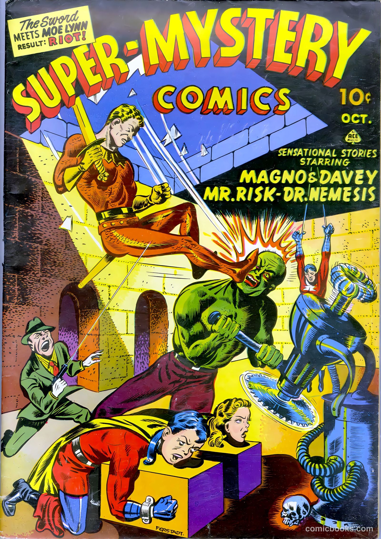 Super-Mystery Comics v3 #6 — page 1 of 59