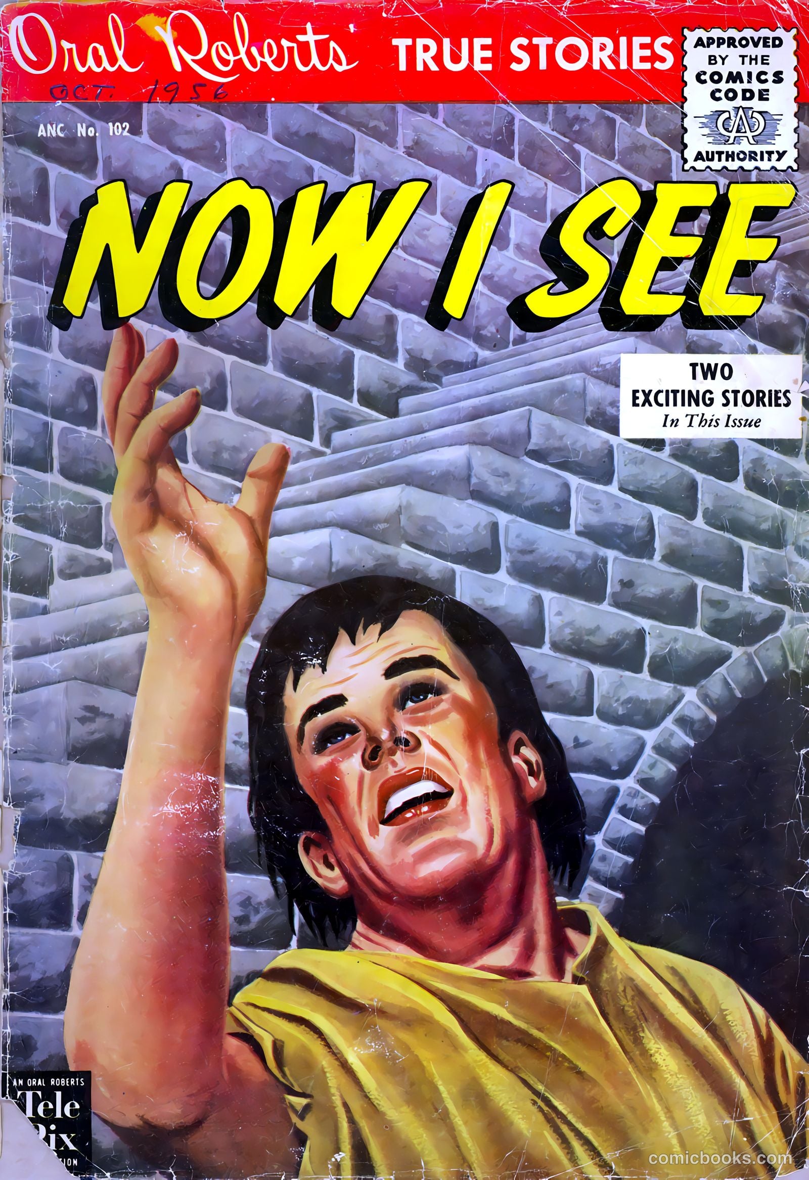 Oral Roberts' True Stories 102 - Now I See #1 — page 1 of 36