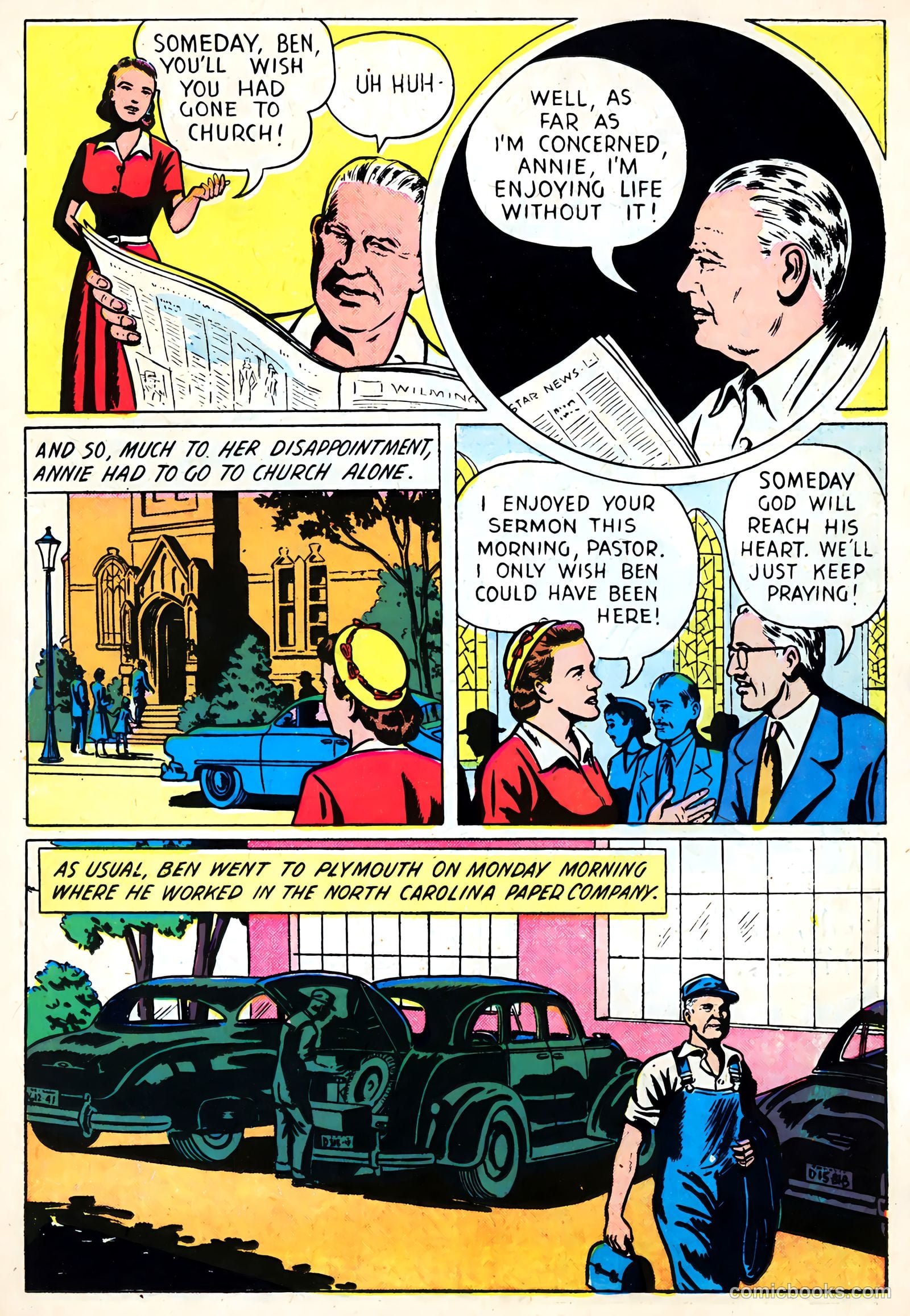Oral Roberts' True Stories 102 - Now I See #1 — page 23 of 36