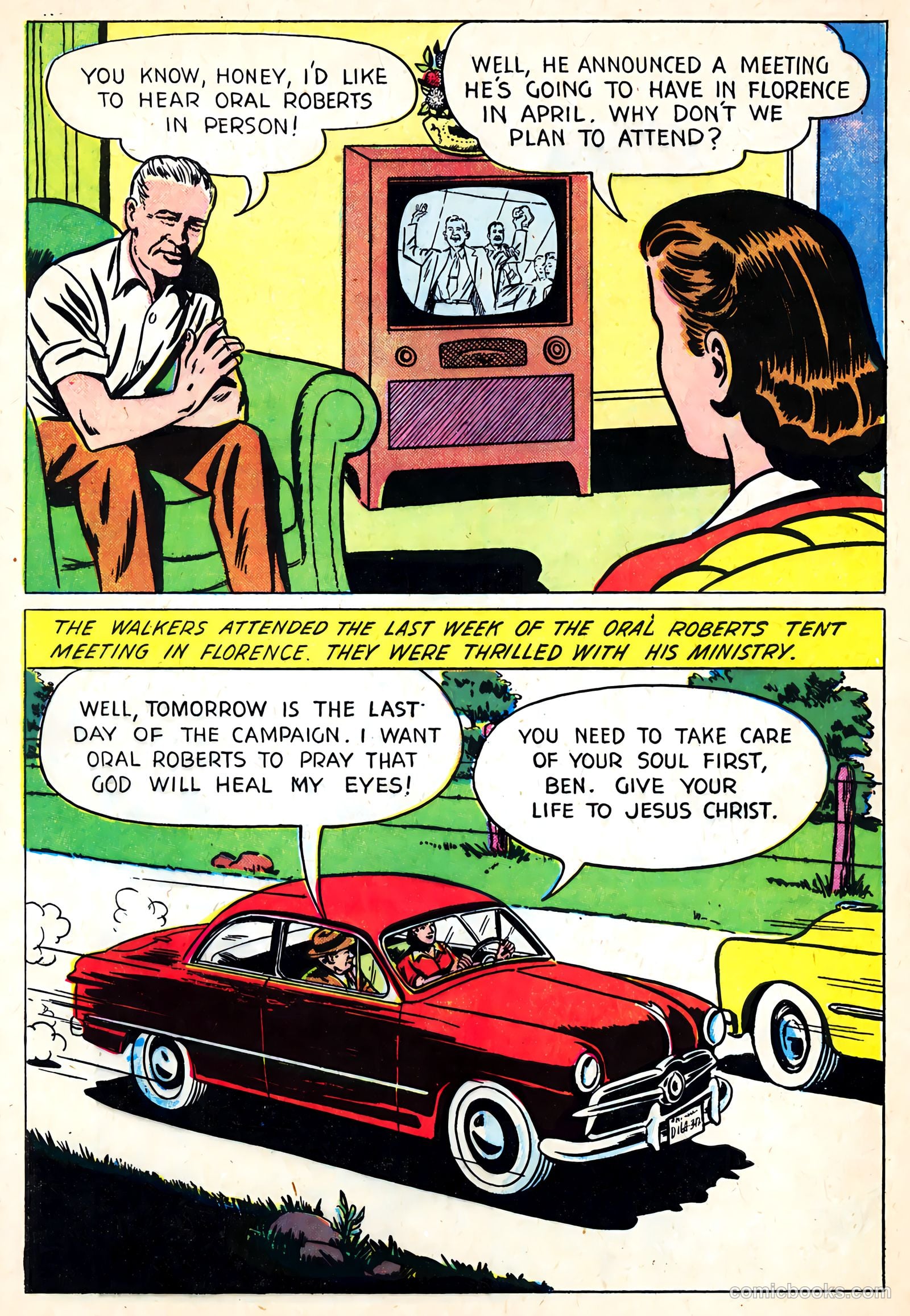 Oral Roberts' True Stories 102 - Now I See #1 — page 28 of 36