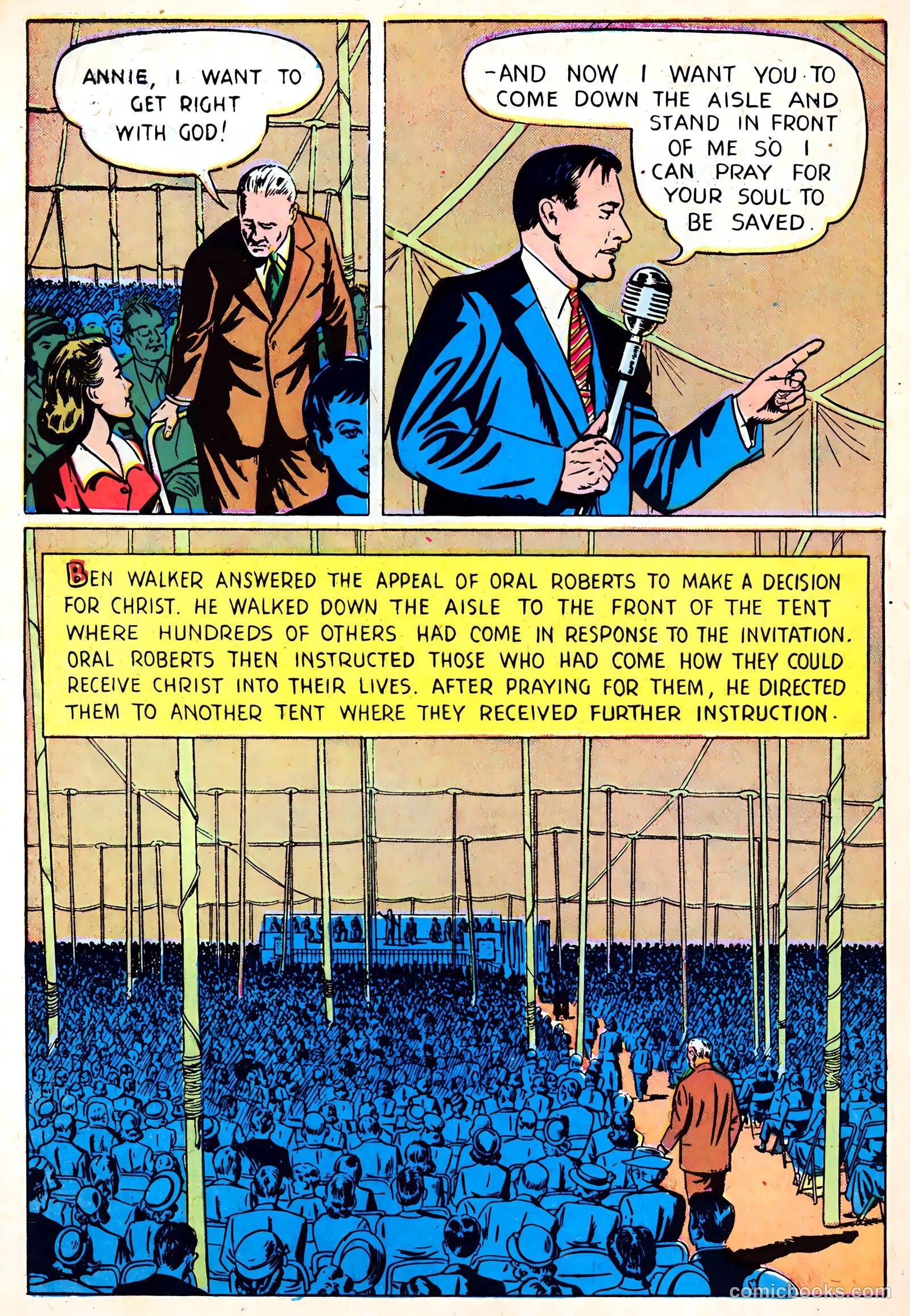 Oral Roberts' True Stories 102 - Now I See #1 — page 30 of 36